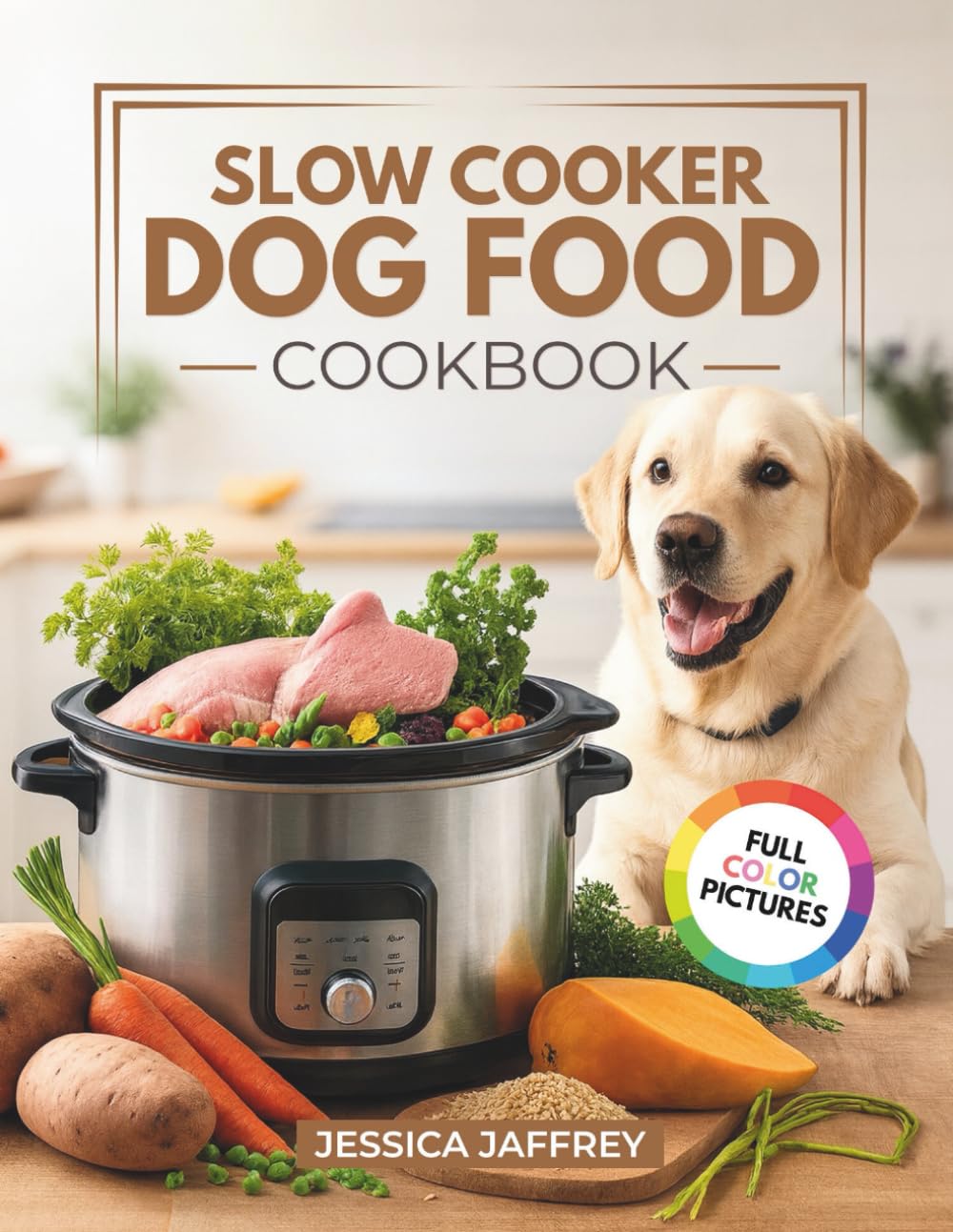 Slow Cooker Dog Food Cookbook: Healthy, Easy, and Delicious Recipes for Dogs of All Ages