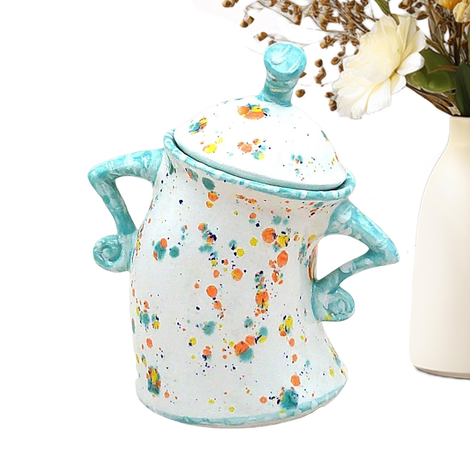 Sassy Fun Canister With Attitude Storage Jars | Teapot With Attitude, Food Storage Jar With Airtight Lid For Kitchen, Cute Sassy Canisters For Coffee, Tea, Sugar, Cup Ornament