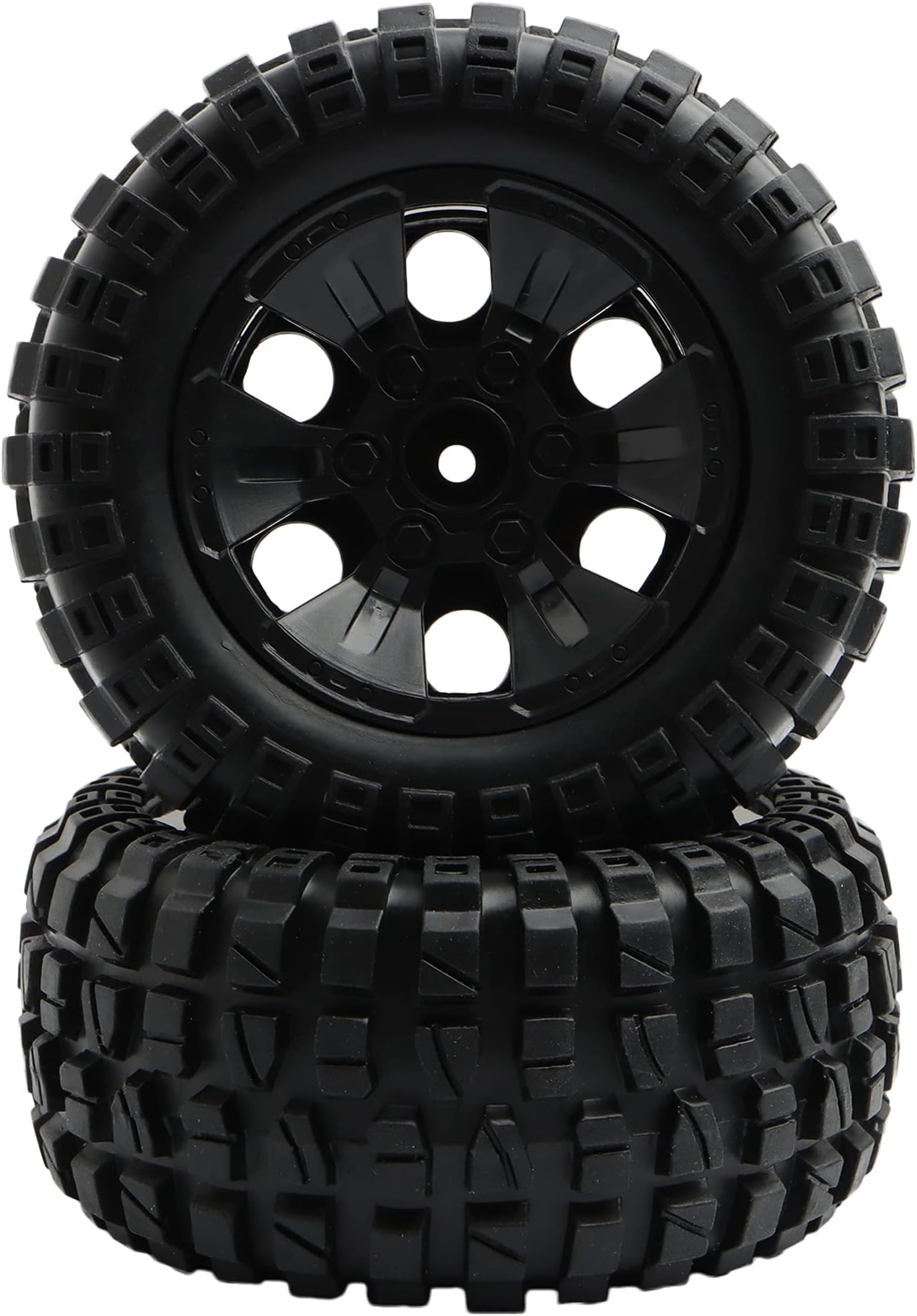 1:10 9200 RC Tires PX9200-29A Accessories Spare Parts for 1:10 9201E 9203E 9205E 9206E 9200E Trucks 200E 210E Brushless RC Cars (2 Pieces)