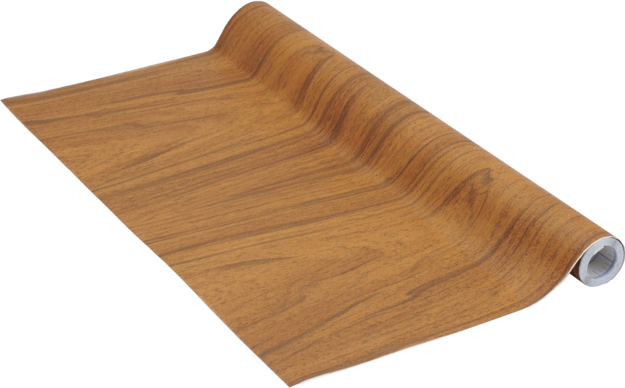 Pellicola Adesiva Effetto Legno Noce - 67.5x200 Cm, Per Mobili E Cucina, Facile Applicazione - Foto 9