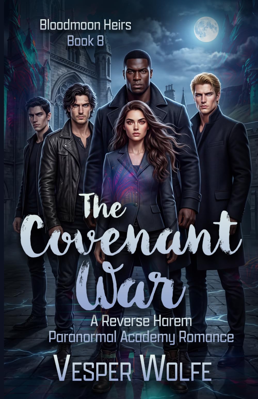 The Covenant War: A Reverse Harem Paranormal Academy Romance (Bloodmoon Heirs)