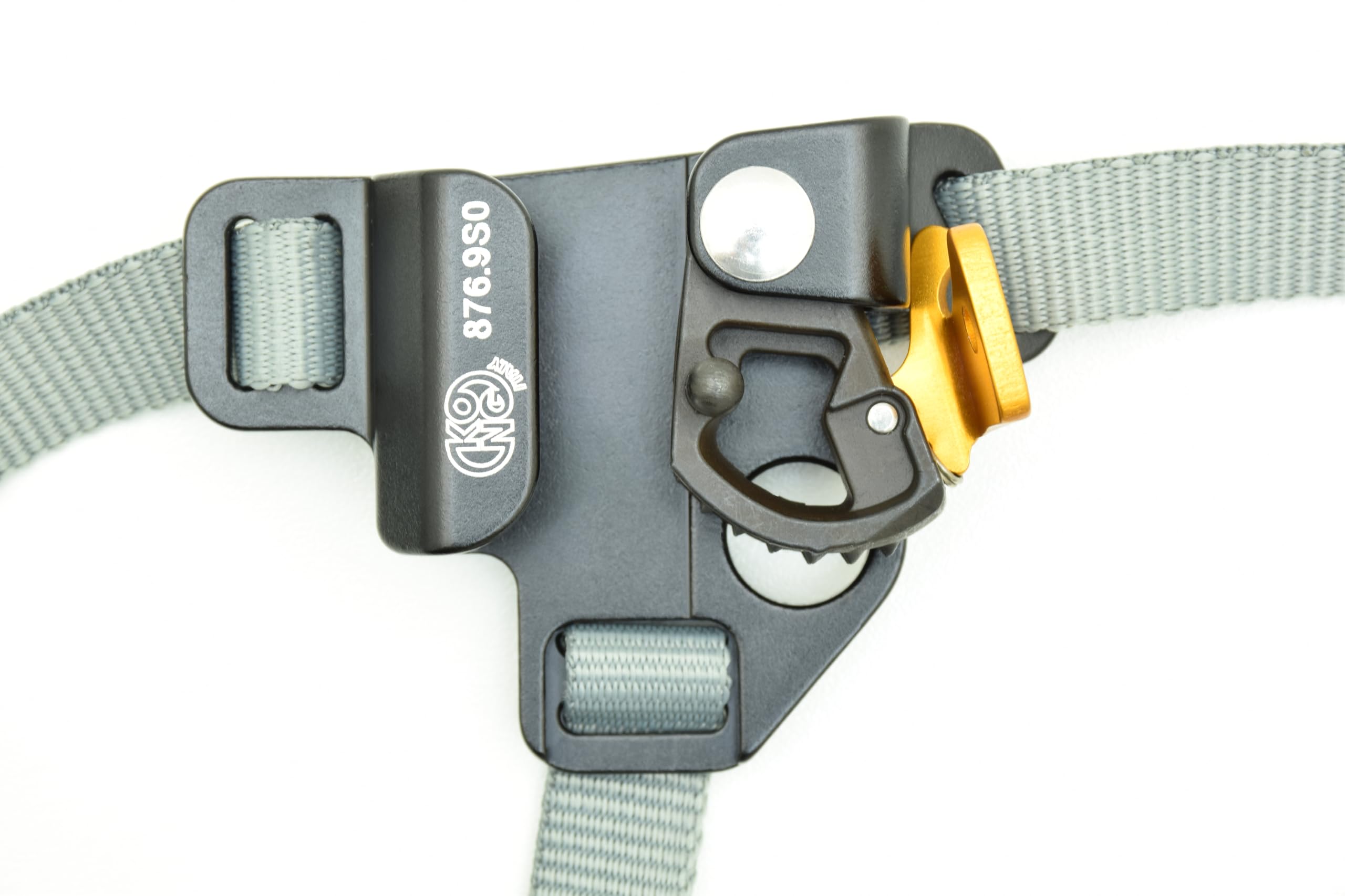 Kong. Futura Foot. Bloccante in Alluminio per Risalita. Riduce Il Rischio di Torsioni e Scivolamenti. Staffa Anti-Torsione. Made in Italy. 130g.