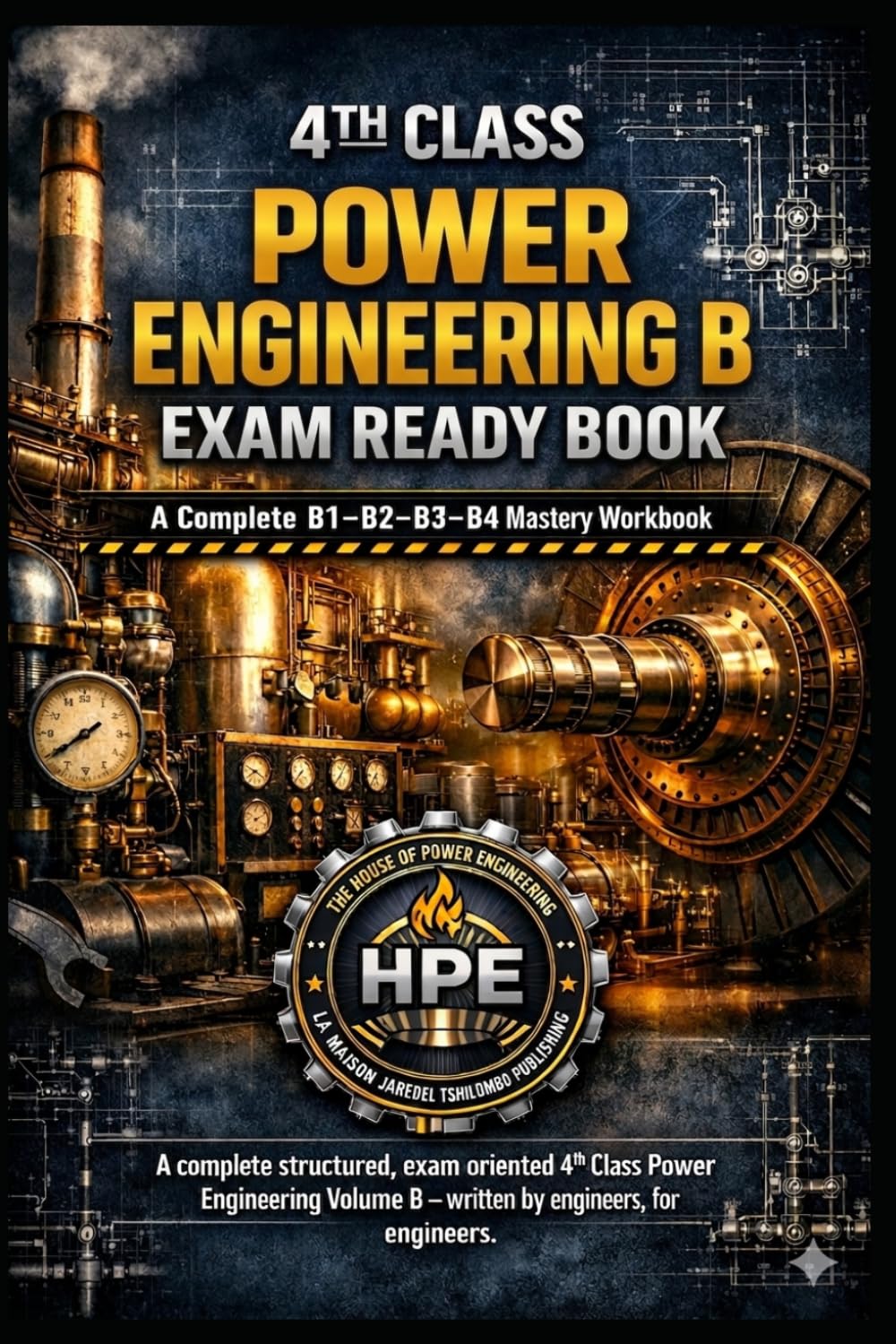 4TH CLASS POWER ENGINEERING BRAIN BOOK; A Complete B1–B2-B3–B4 Mastery Workbook: A complete structured, exam oriented 4th Class Power Engineering Volume B — written by engineers, for engineers