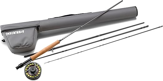 Orvis Clearwater Fly Rod Outfit - Fishing Rod and Reel Combo Starter Kit