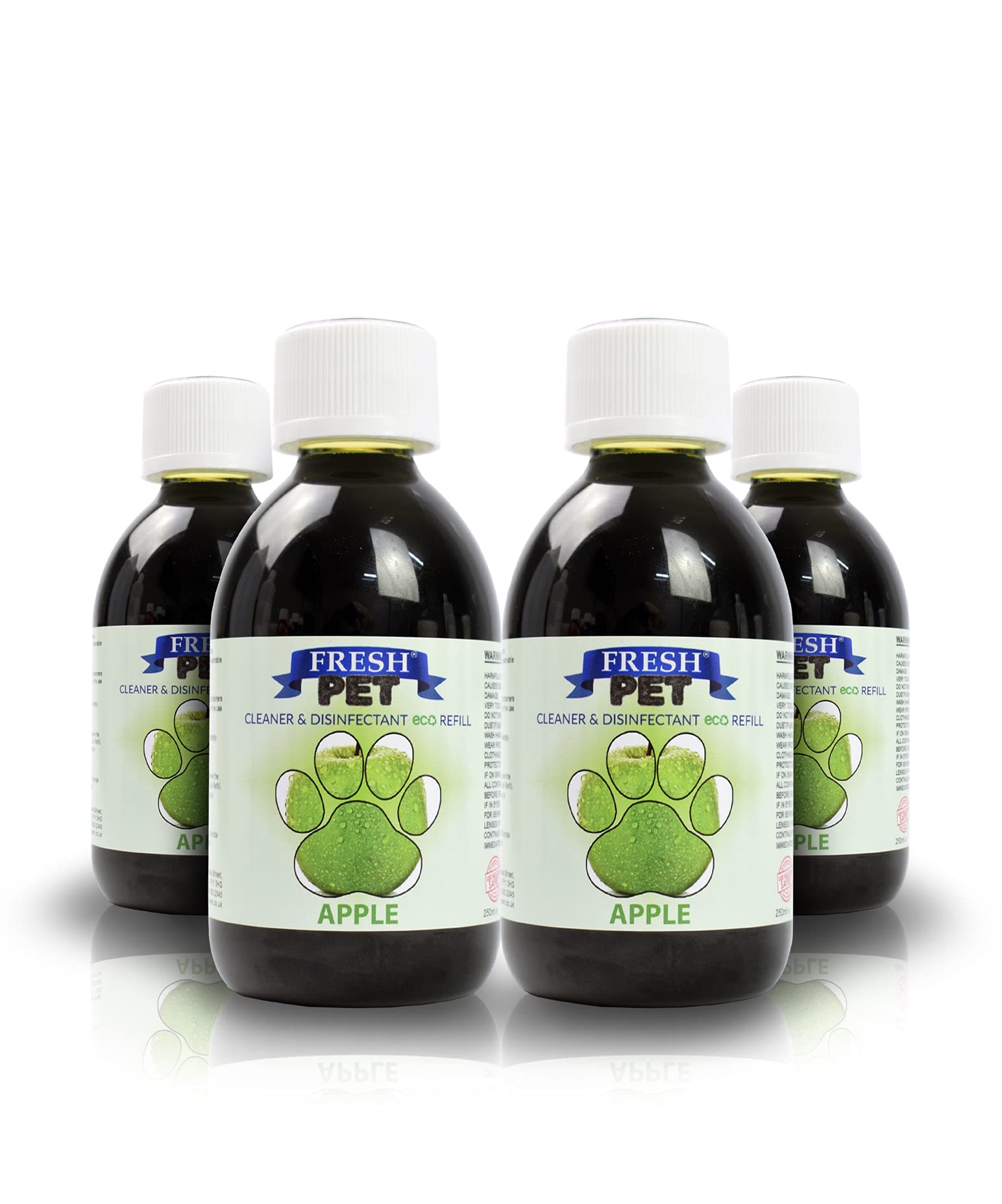 Trade Chemicals 4 x 5L eco-Refill FRESH PET SUPER CONCENTRATED - (APPLE PIE)