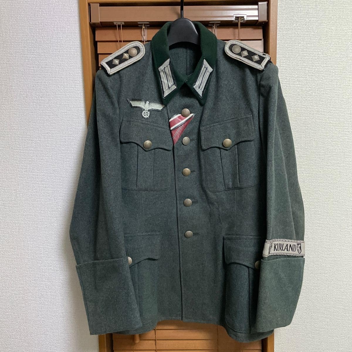 ドイツ軍　将校 軍服 セット ドイツ SS 将校 野戦服