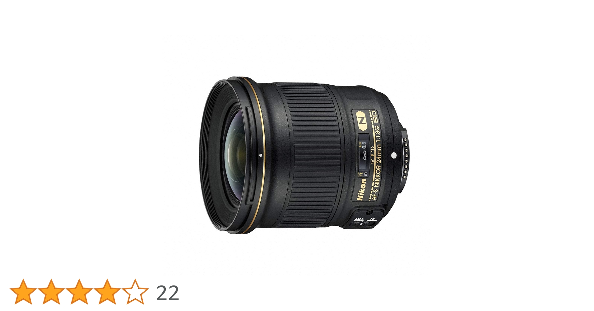Nikon 24mm f/1.8G ED レンズ Amazon.com : Nikon AF-S FX NIKKOR 24mm f/1.8G ED Fixed Lens