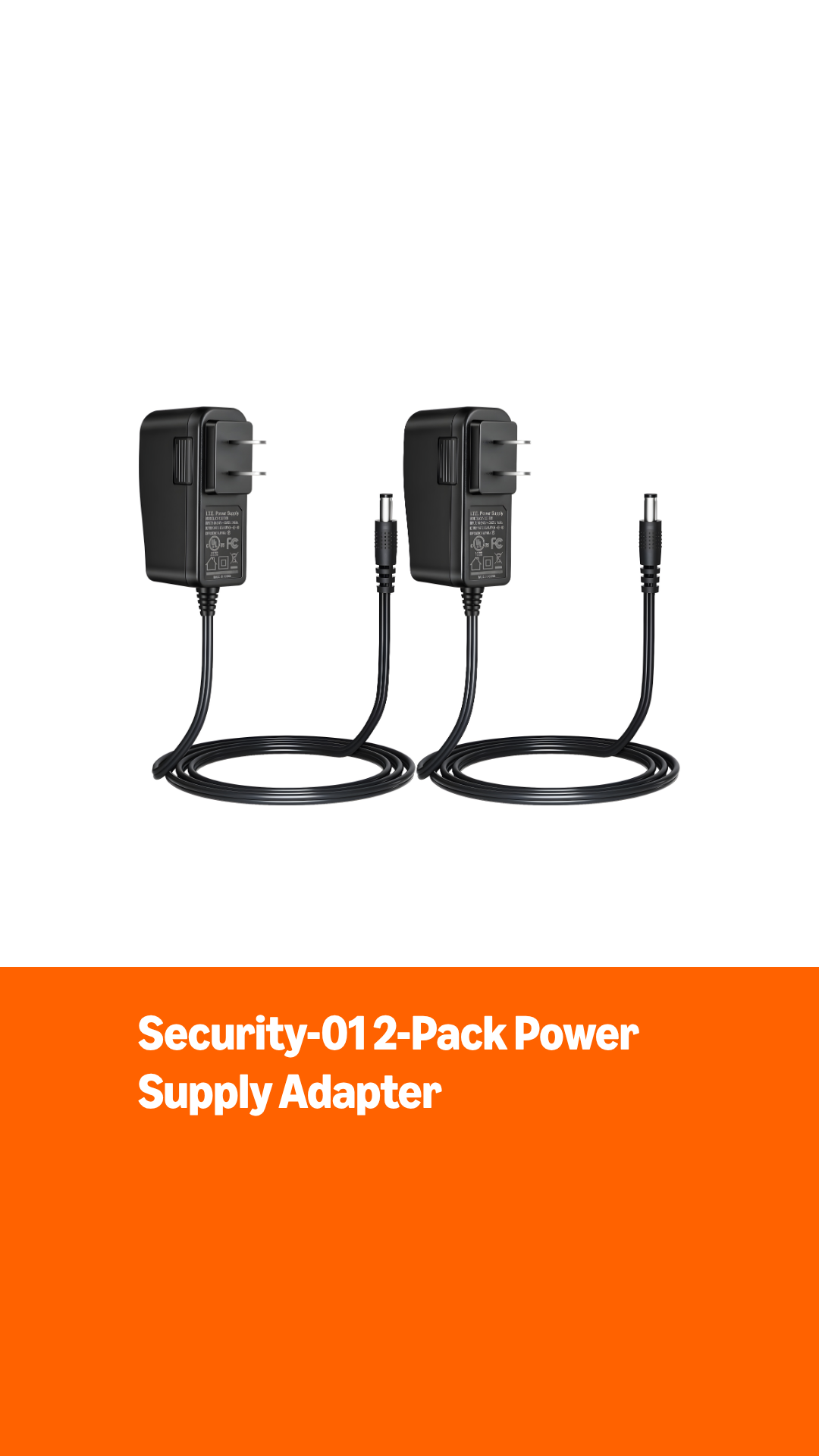 Amazon.com: Security-01 2-Pack AC to DC 12V 0.5A 500mA Power