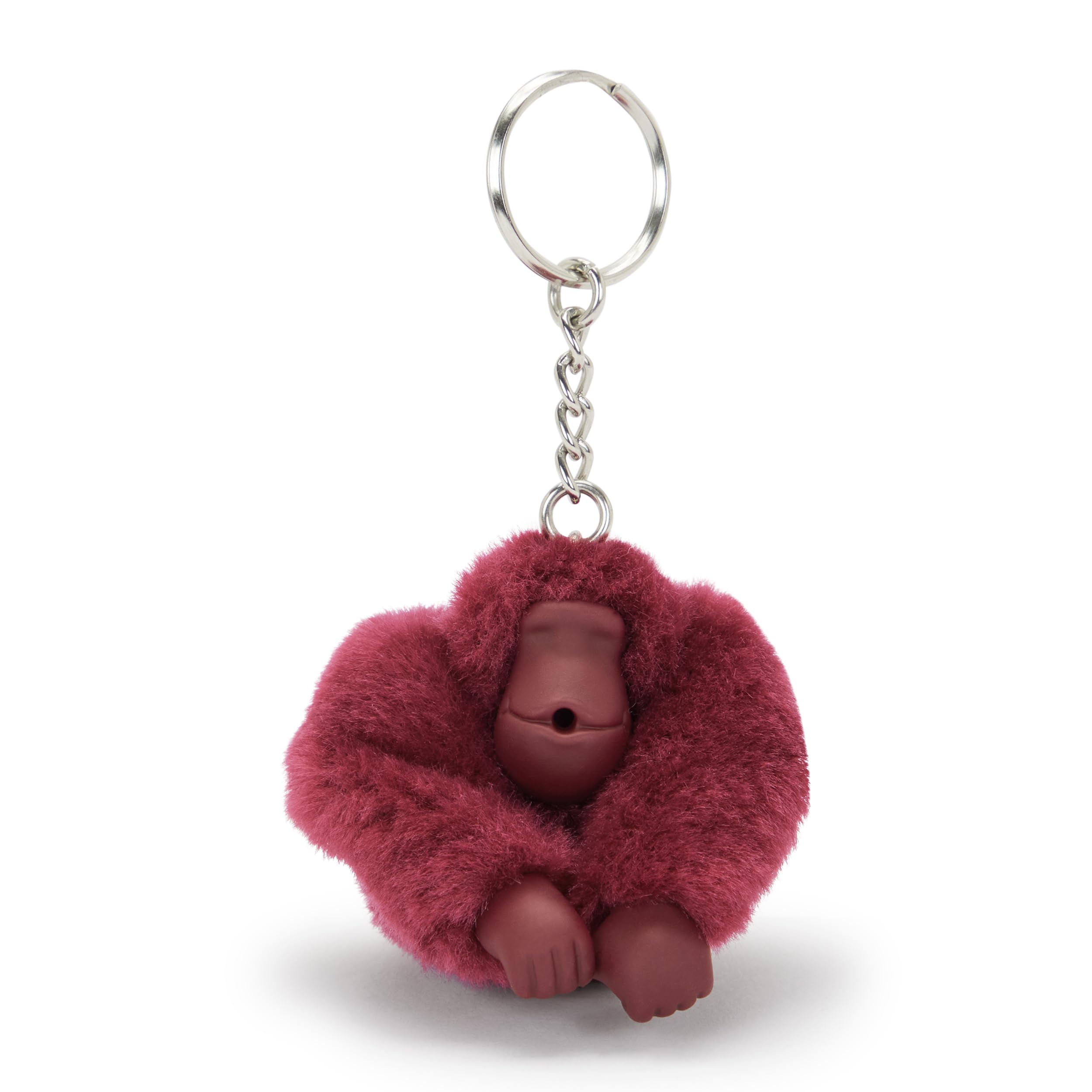 Kipling MONKEYCLIP S Small monkey keyhanger, Monkeys/Keyhangers, Lounge Wine (Red)