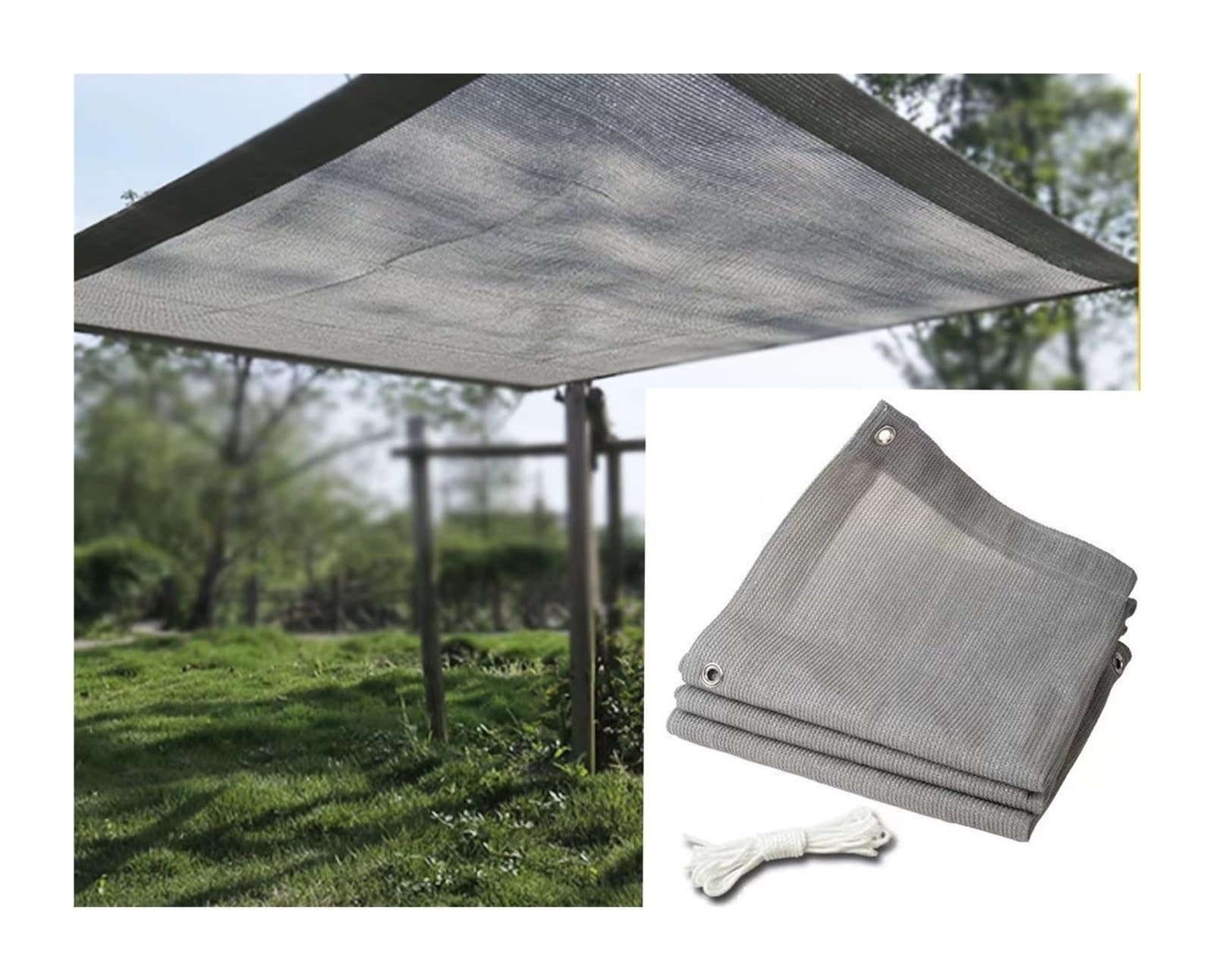 Pergola de Jardin et Abri Voiture - Toile d'Ombrage Opaque Premium et Brise-Vue