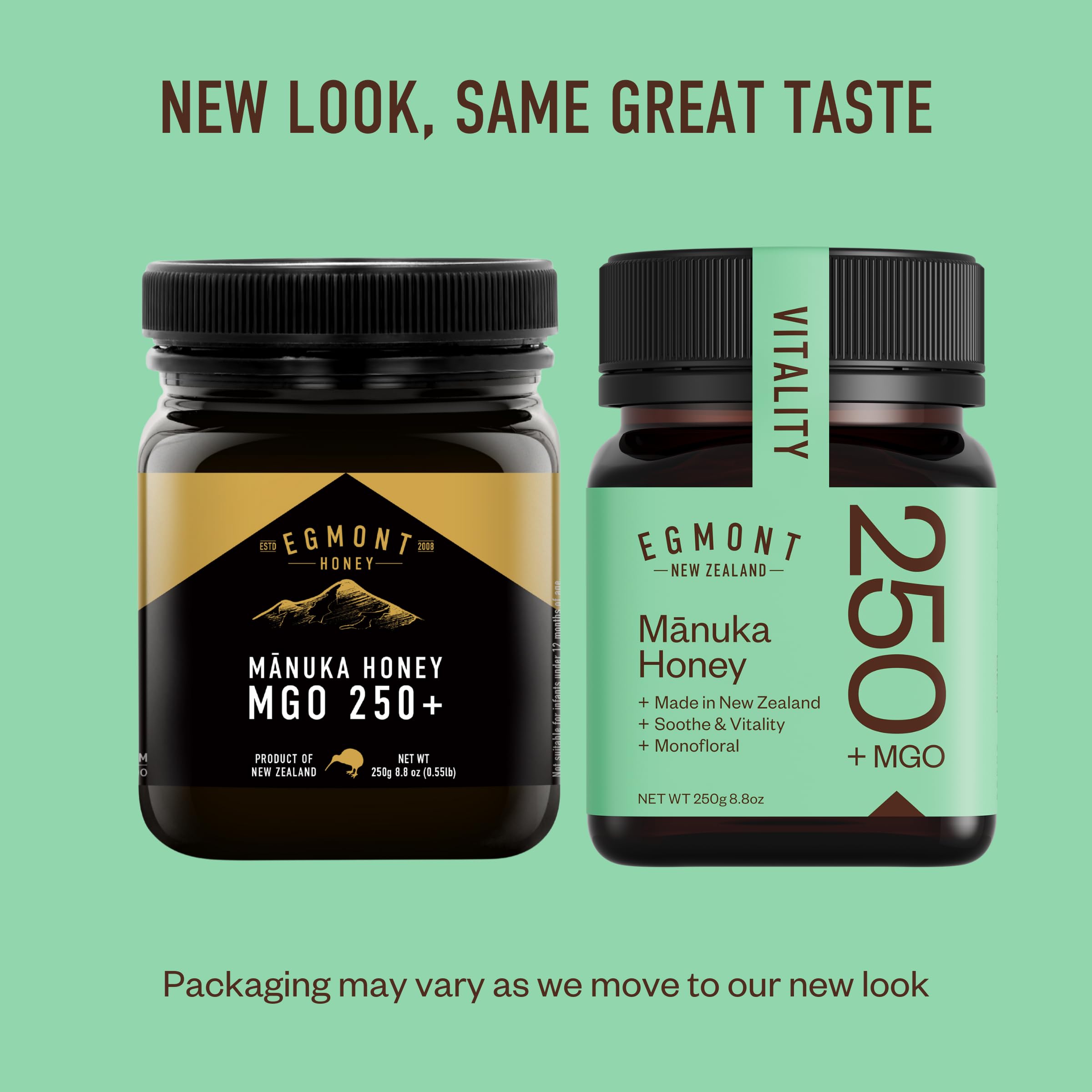 Egmont Honey Mānuka Honey 250+ MGO UMF 10 | Certified MGO Content