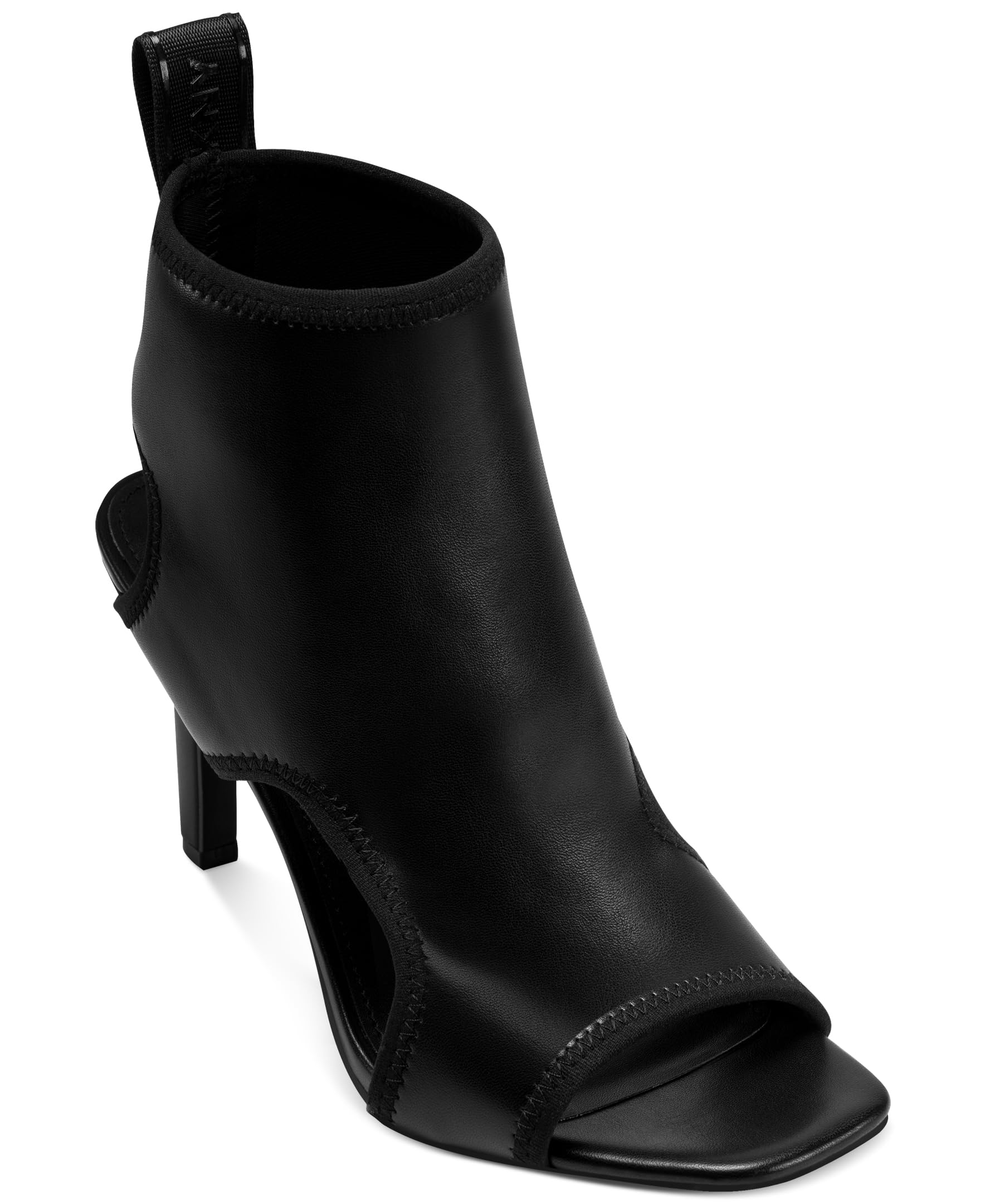 DKNY Womens Bason Sandal Heeled Bootie