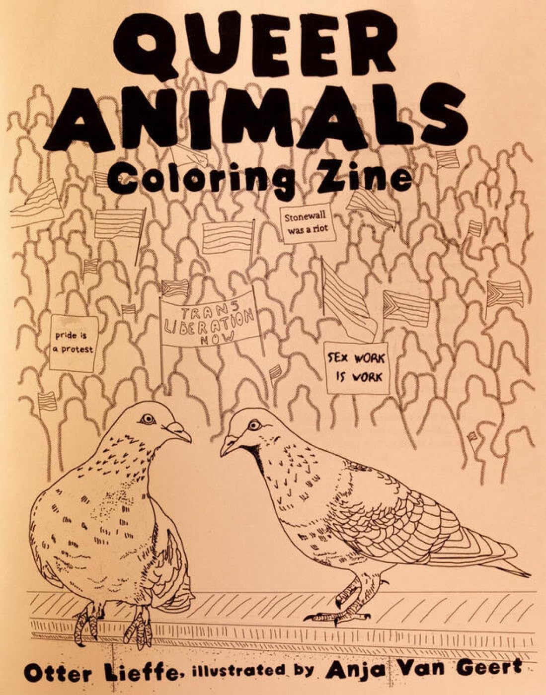 Queer Animals Coloring Book by Amy Subach PAPERBACK 9781621062585
