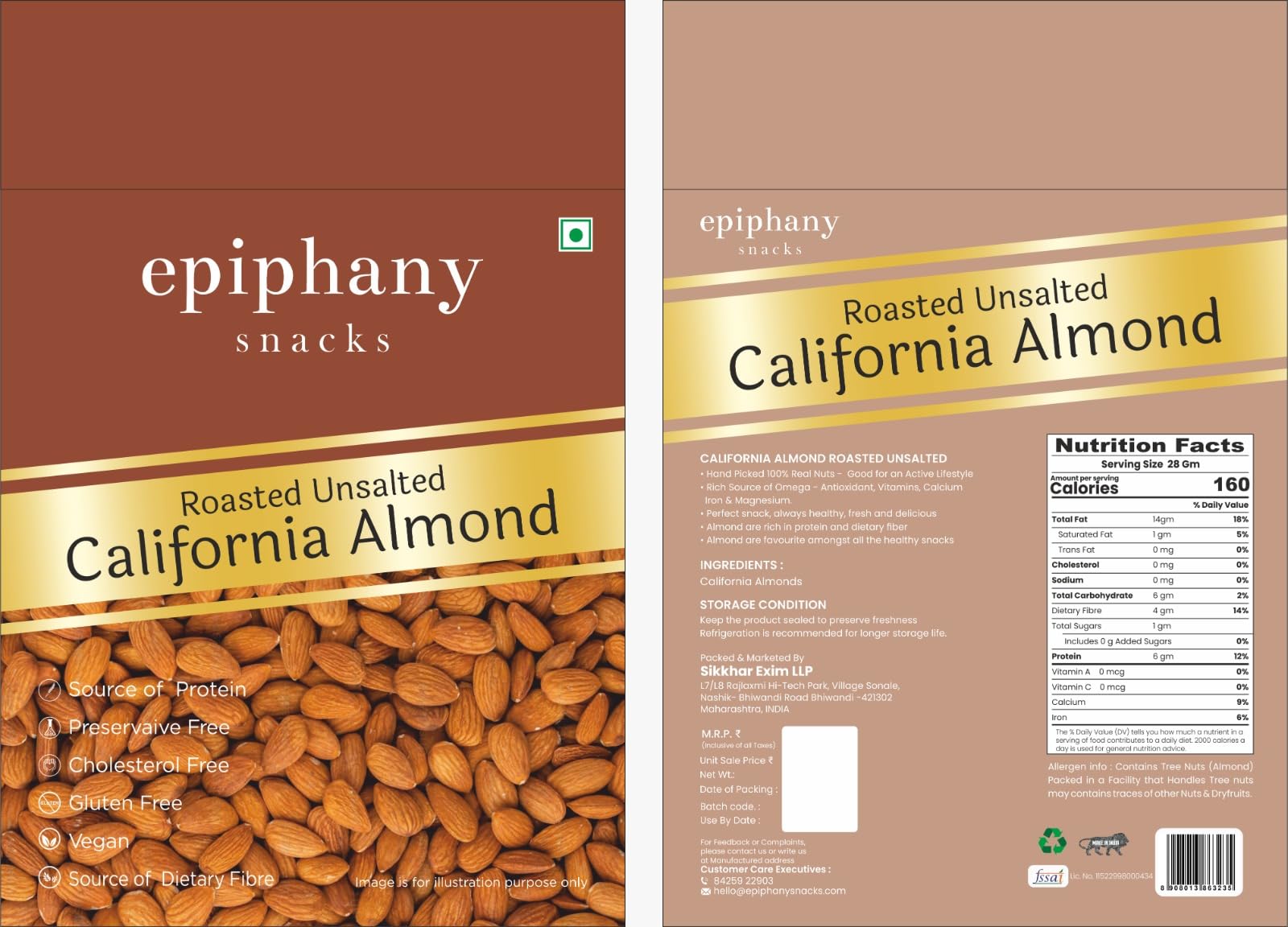 See full amazon price history chart for Epiphany Snacks Roasted Unsalted Almonds Healthy Dry Fruit Snack | No Salt | Dry Roasted | No Oil Used | Roasted To Perfection | Roasted Badam Giri | Dry Fruits Real Rosted Nuts (200gm) Epiphany Snacks Roasted Unsalted Almonds Healthy Dry Fruit Snack | No Salt | Dry Roasted | No Oil Used | Roasted To Perfection | Roasted Badam Giri | Dry Fruits Real Rosted Nuts (200gm) (B0D5QP1KB8) Amazon Price History, Amazon Price Tracker