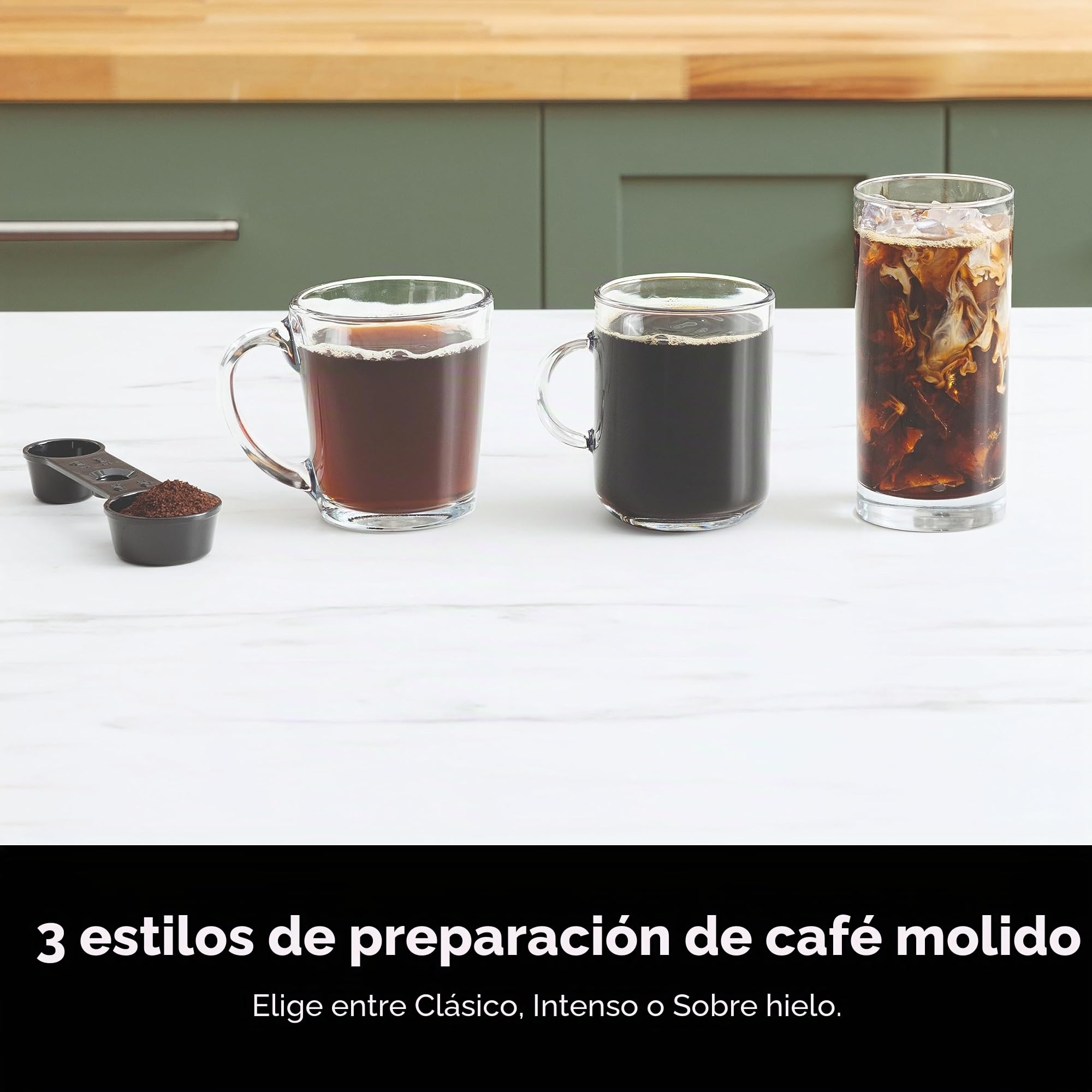 Ninja CFN601 Espresso & Coffee Barista System, 3 estilos de preparación de espresso, compatible con café de una sola porción y cápsulas Nespresso, jarra de 12 tazas, espumador integrado, máquina de