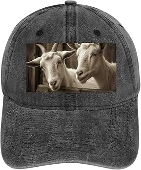 帽子 GOAT SUEDE CASQUETTE W/SILVER BUTTON Amazon.com: White Goat Baseball Cap Women Men Golf Dad Hat