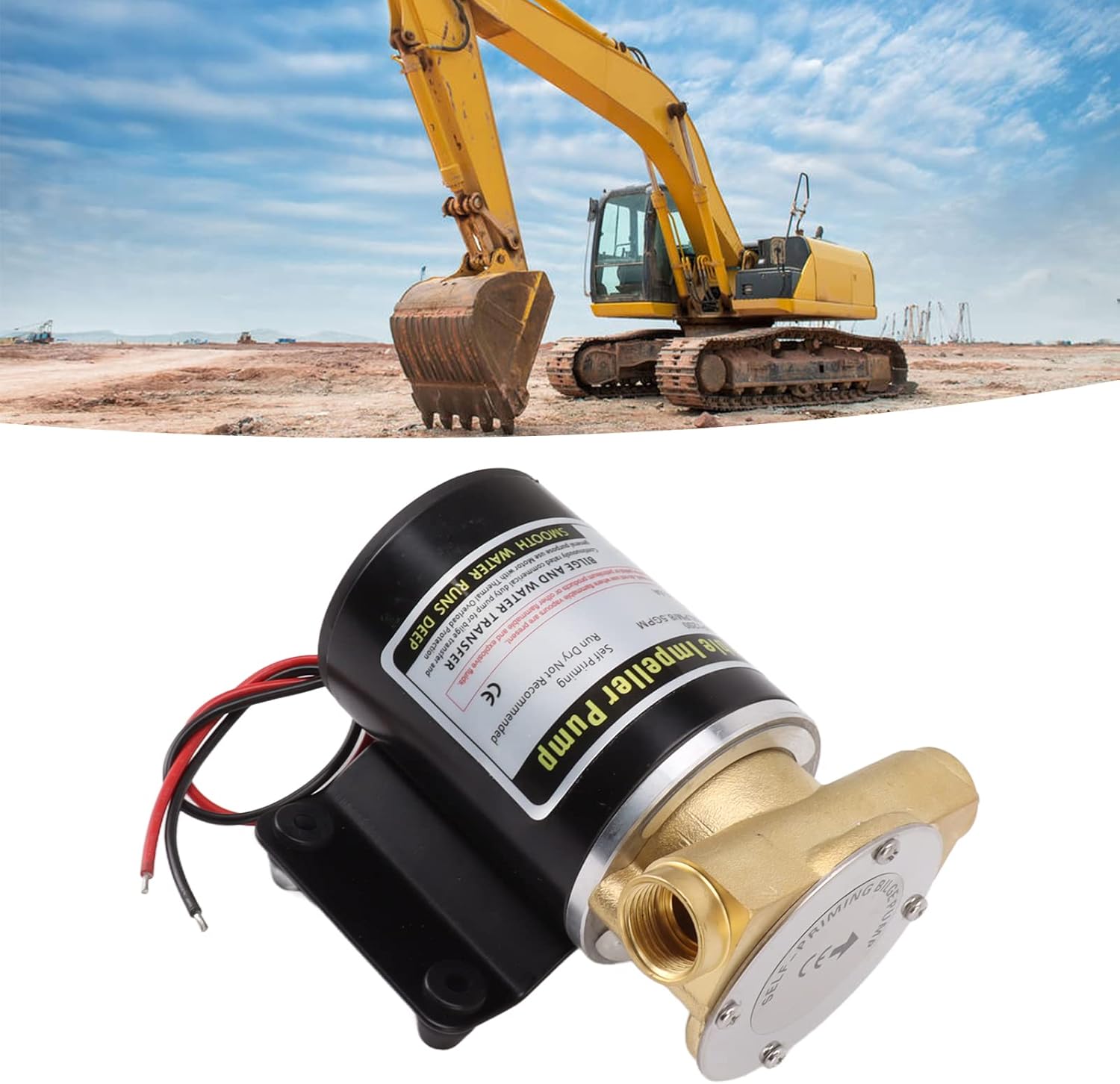 Impeller Pump, Isolation, Self Impeller Pump, Flexible Priming State Marine for Construction Machinery (RL-BIP1200)