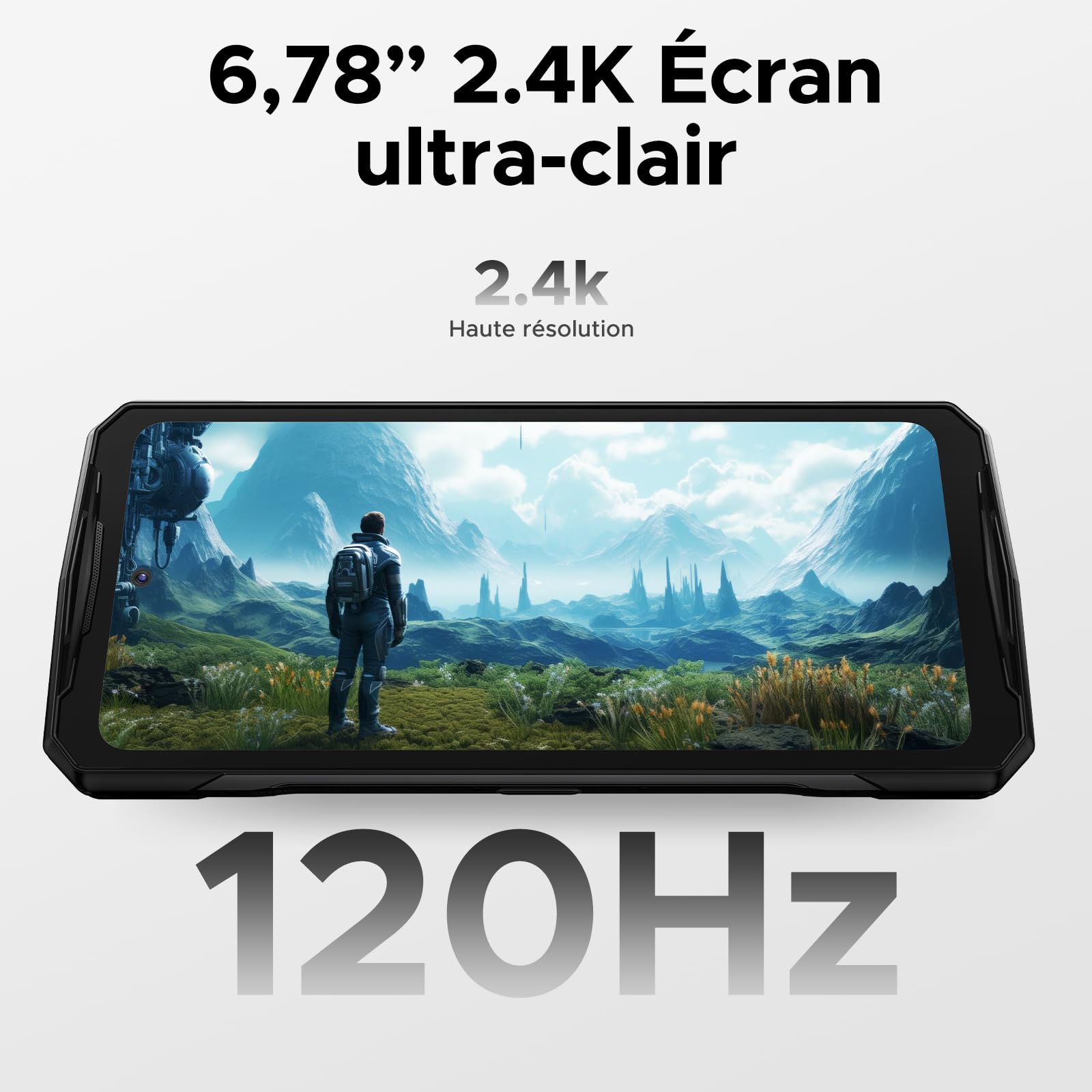 DOOGEE V40 Pro 5G 16GB+512GB ブルー グローバル版 Smartfon DooGee V40PRO 16 GB / 512 GB 5G niebieski • Cena