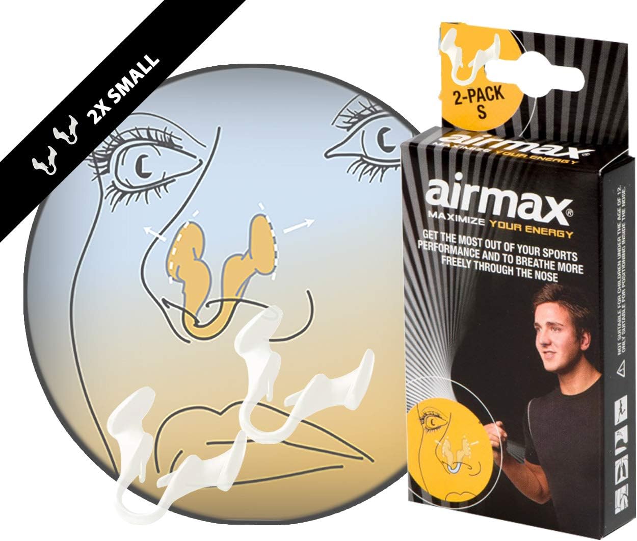 Airmax nasal dilator Breathe better with Airmax Against nasal