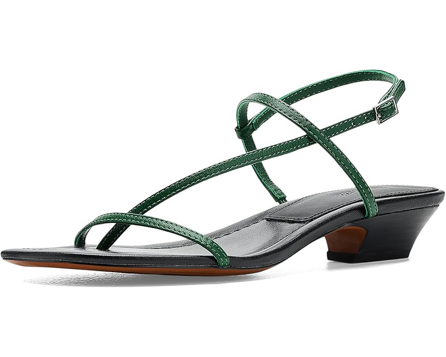 Madewell The Maycie Asymmetric T-Strap Sandal - Pair View