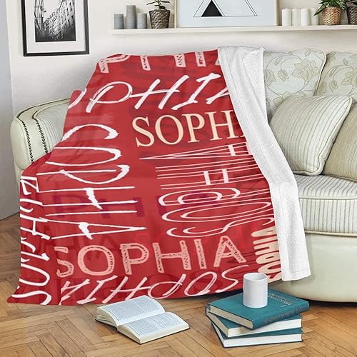 Miniatura 3 de Manta personalizada para adultos y niños, manta ligera personalizada para sofá, cama, campamento, viajes, al aire libre
