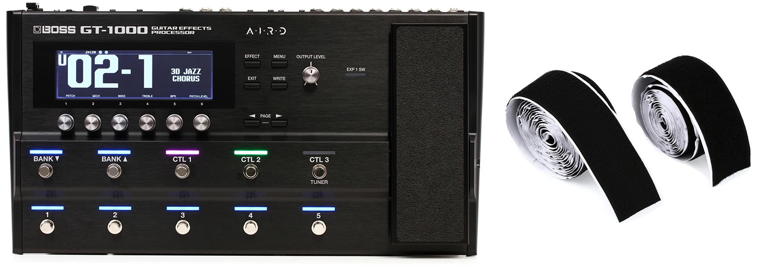 Amazon.com: Boss GT-1000 Guitar Multi-effects Pedal + Pedaltrain