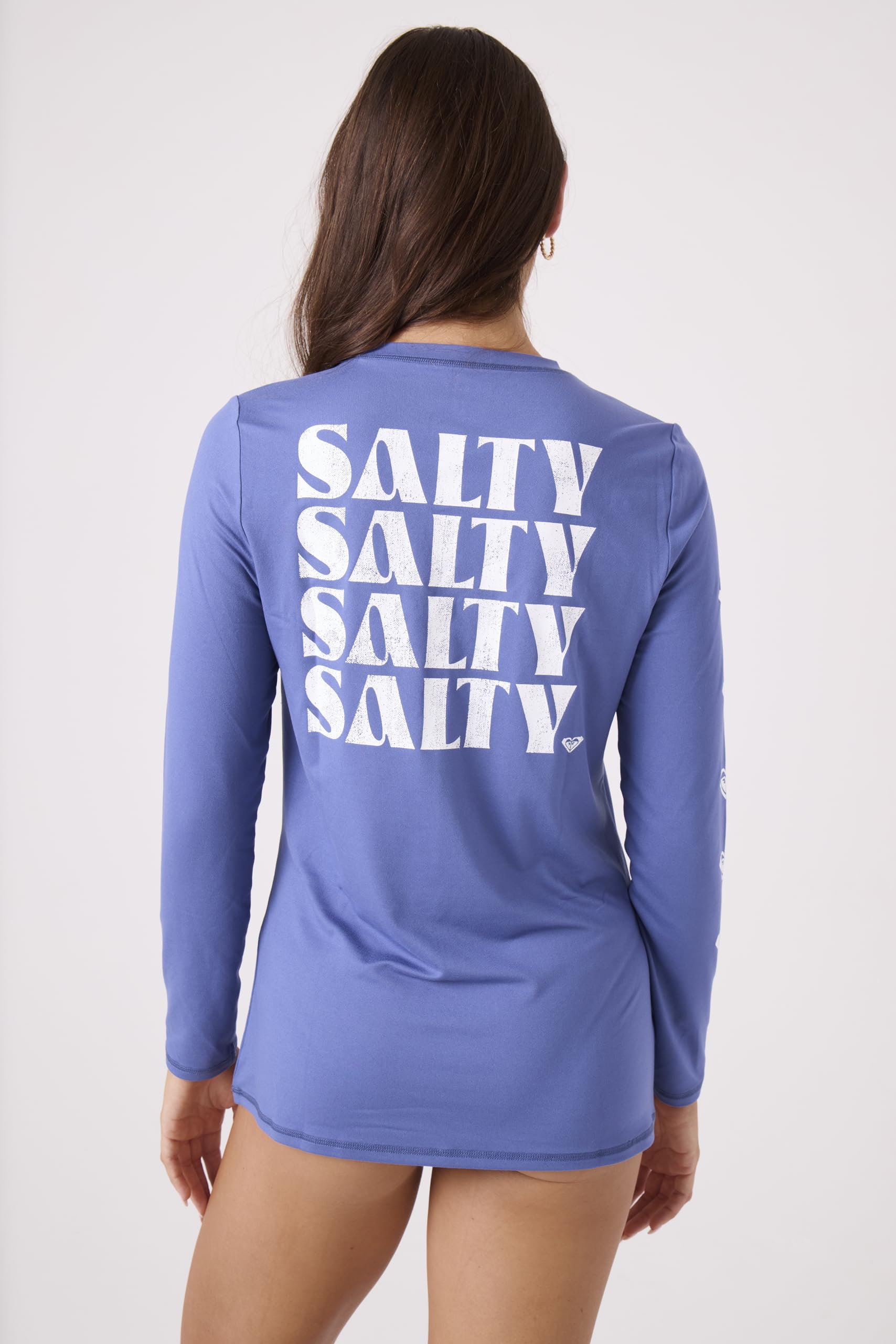 Roxy Langärmeliges Damen-Badeshirt, lockere Passform, LSF 50+, schnelltrocknend, recycelt