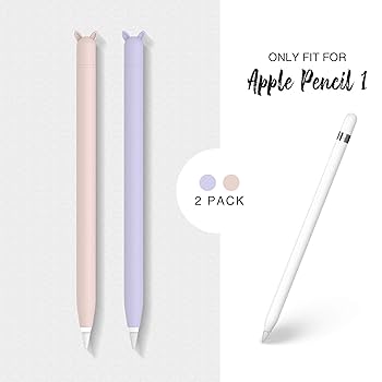Amazon.com: 2 Pack Cute Case for Apple Pencil 1st Gen for