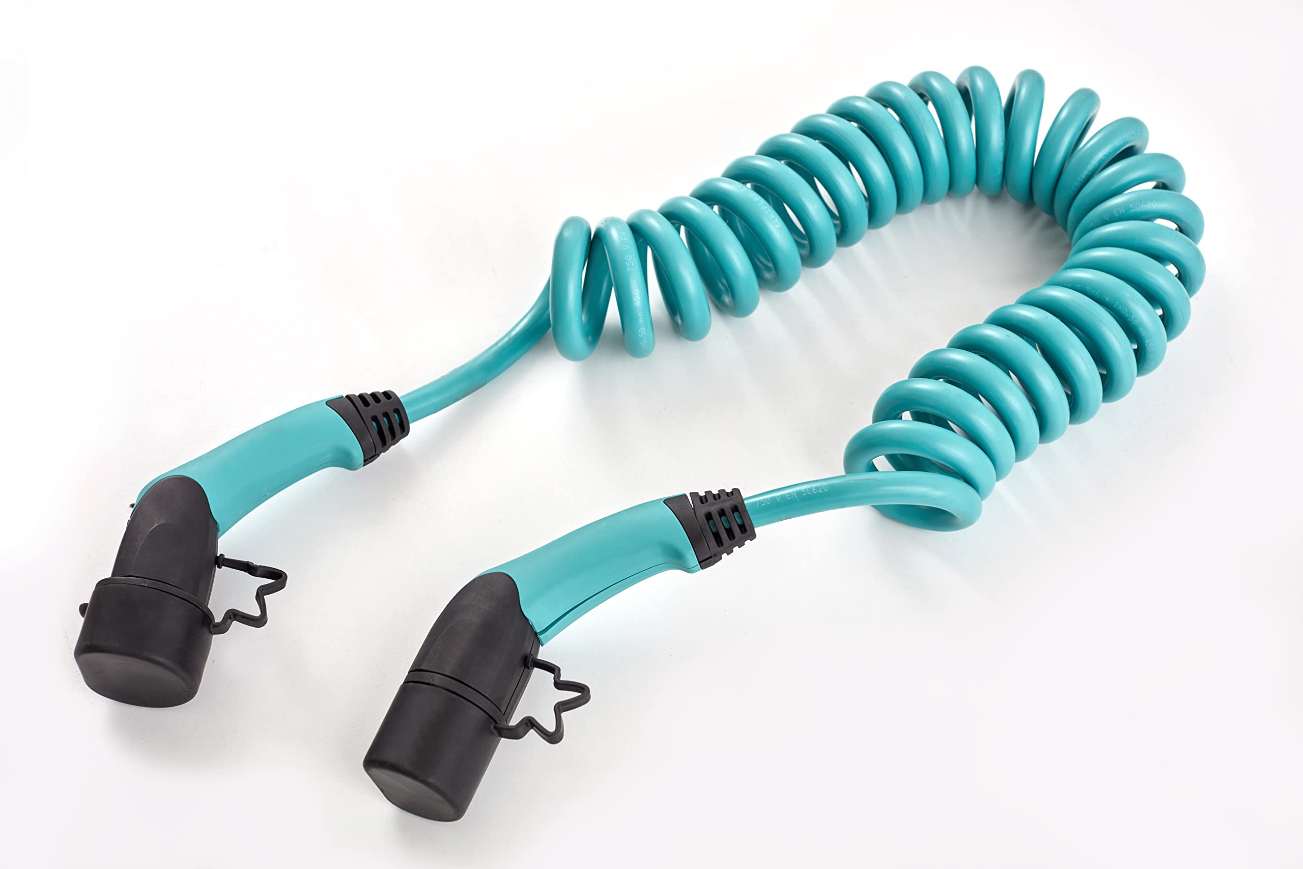 ROLINE Auto Oplaadkabel Type2, 3-fase, 480VAC  3P N E , 32 A 22 Kw Spiraalkabel Bruikbaar 1 8m 3017753