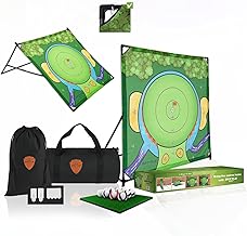 Indoor Chipping Game – The Original Portable Battle Golf Chipping Game for Dad's and Junior Golfers