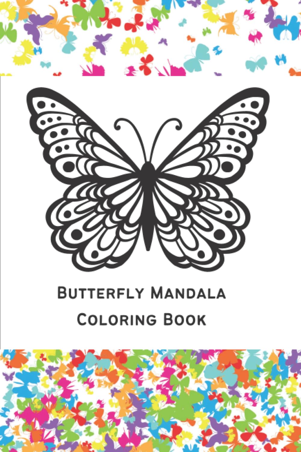 Butterfly Mandala Coloring Book