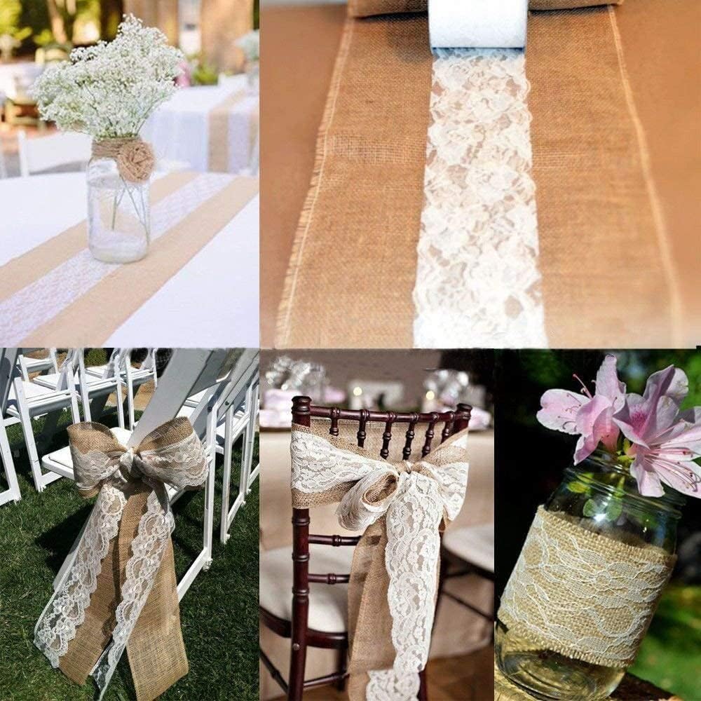 Chemin De Table En Dentelle Vintage Pour Mariage, Festival, Décoration