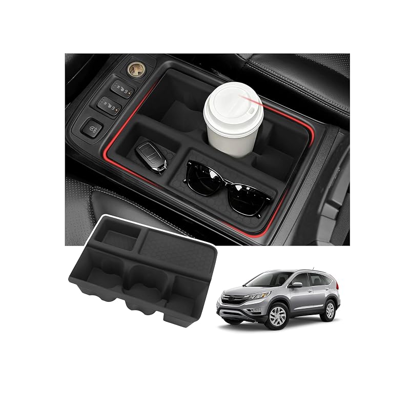 Porta-copos para console central Honda CR-V 2015–2016 Hellet em silicone SY007-02