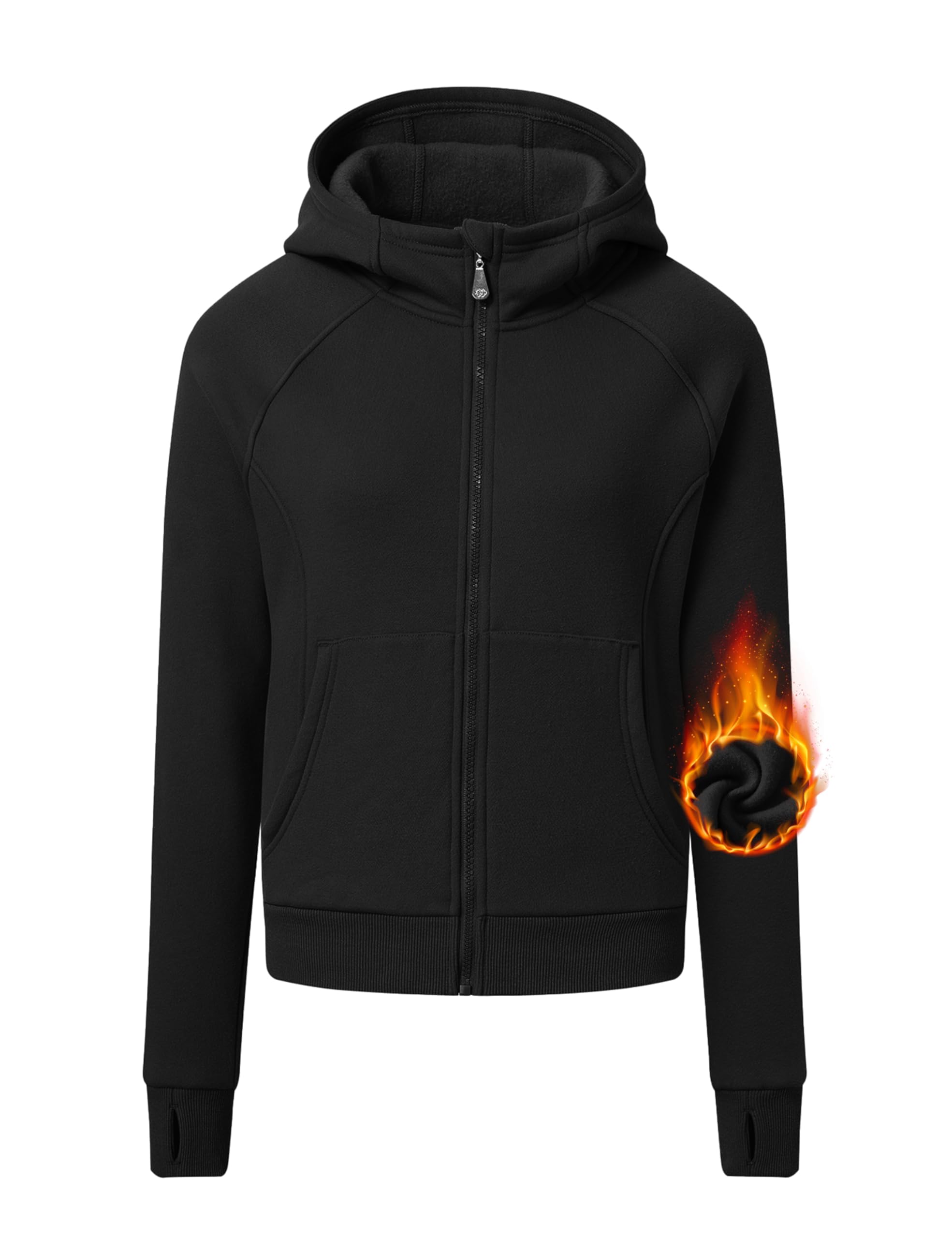 MoFiz Deportivo Chaqueta Mujer Sudaderas con Cremallera Mujer Running Fitness Yoga Sudadera con Capucha