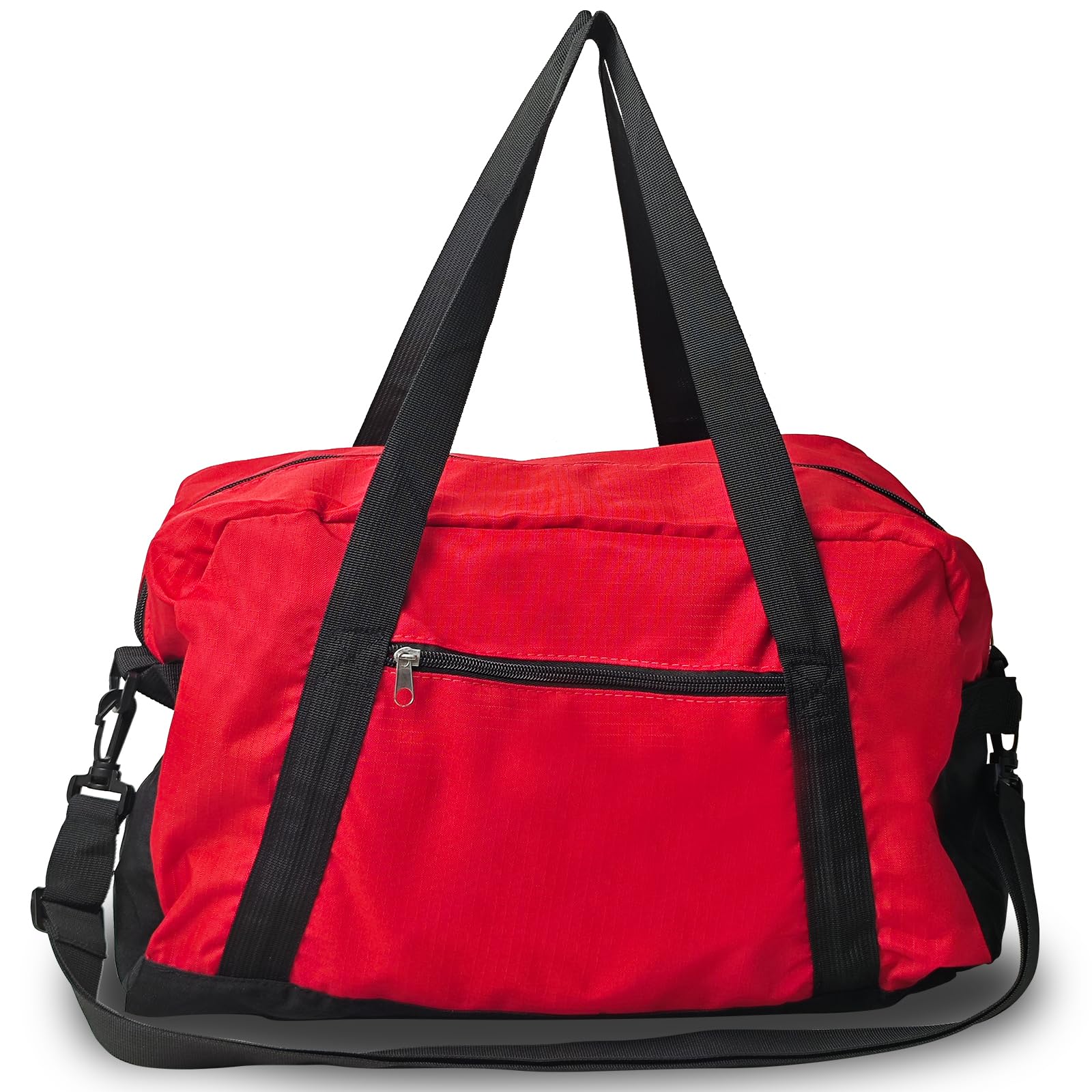 Mała torba sportowa, 40 x 20 x 25 cm, torba podróżna na bagaż podręczny Ryanair, wodoszczelna torba gimnastyczna z regulowanym paskiem, 20 l, mała torba sportowa dla mężczyzn i kobiet, na siłownię, do