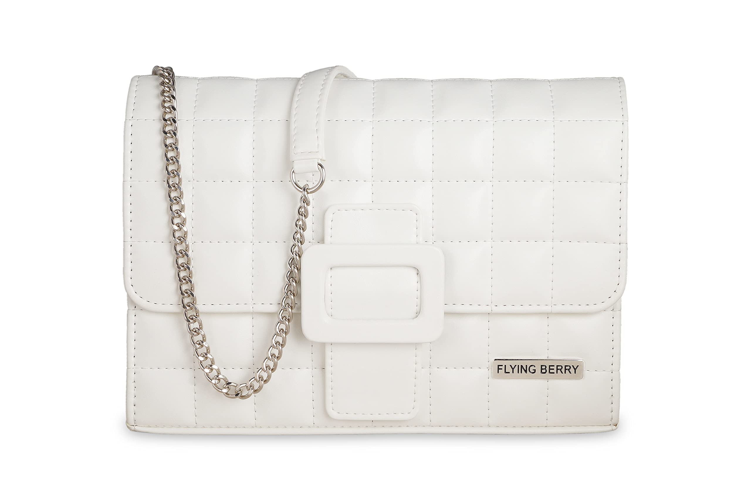 FLYING BERRY women sling bag (WHITE) (B09NNKVFCR) Amazon Price History, Amazon Price Tracker