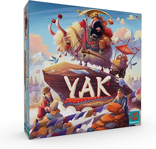 Juego de mesa de yak  Gestión de recursos estratégicos para la construcción de la diversión familiar para adultos y niños de 8 años en adelante 2-4 disponible en Yaxa Colombia