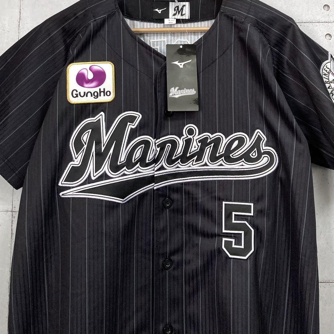 【新品タグ付！】超レア！ロッテ×クロえもん コラボユニフォーム 江戸川ドラーズ 新品タグ付！】超レア！ロッテ×クロえもん コラボユニフォーム 江戸川