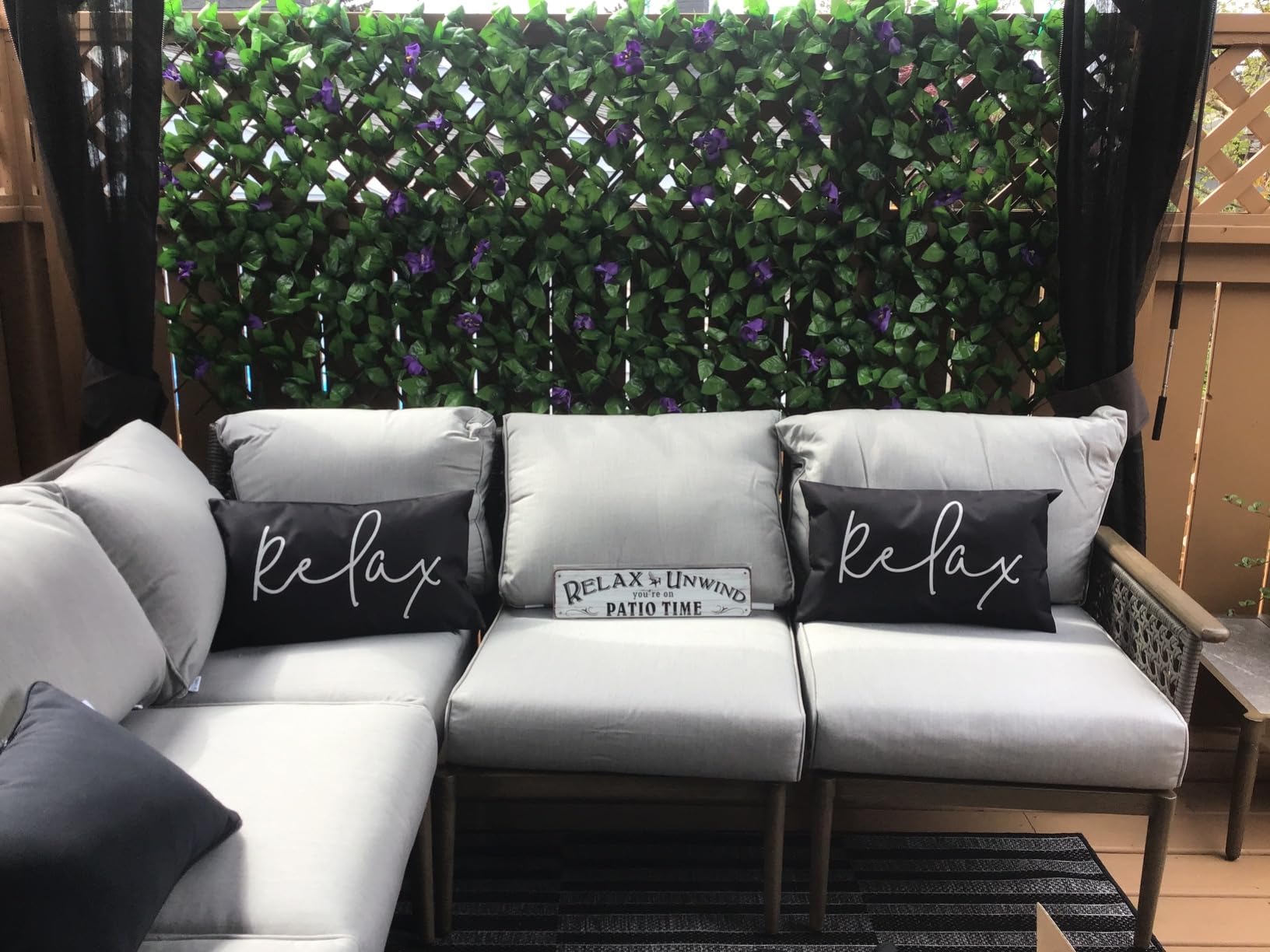 OTOSTAR Pack of 2 Premium Waterproof Pillow Inserts, 16 x 16 Outdoor