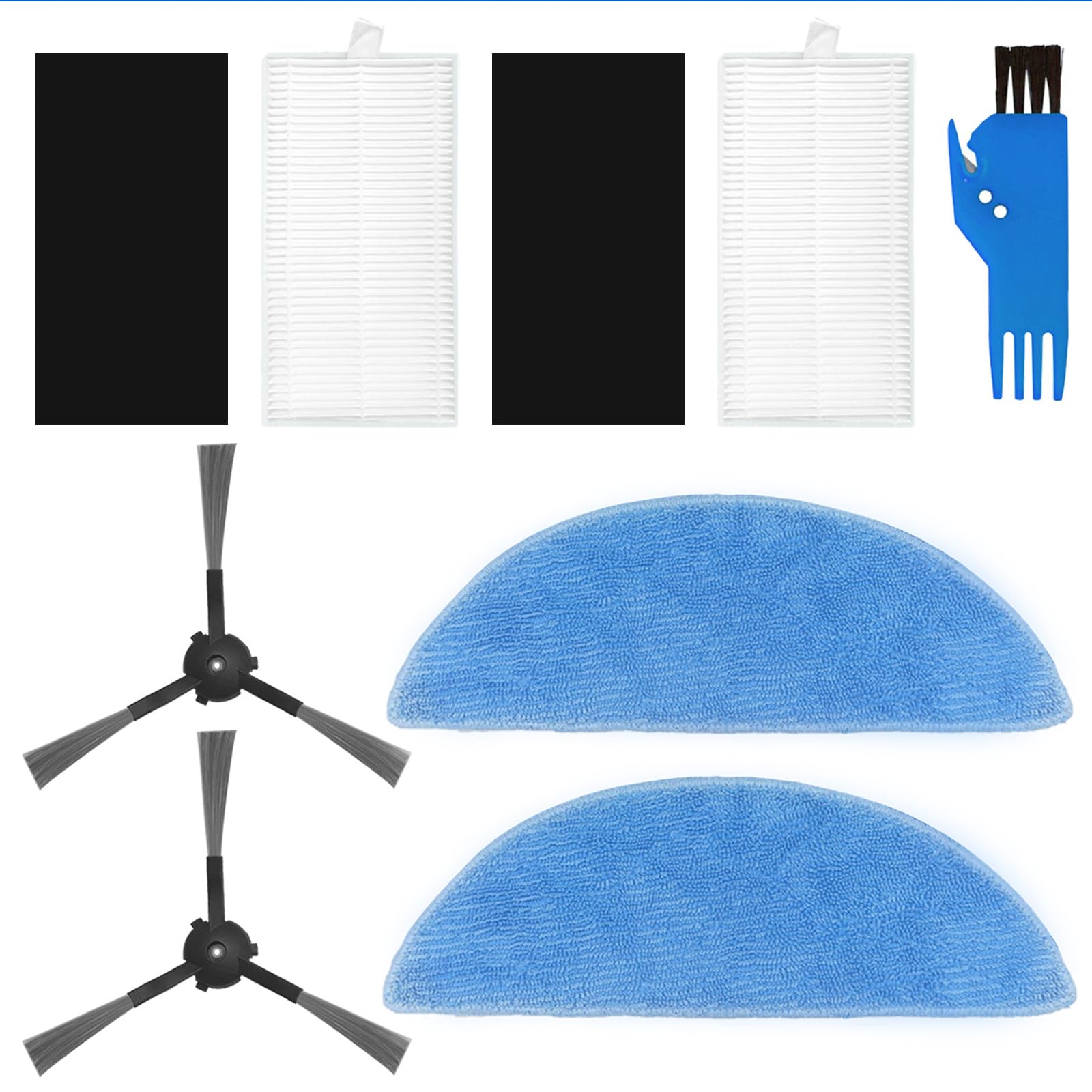 Replacement Accessories Kit Compatible with Ecovacs Deebot Y1 / Y1