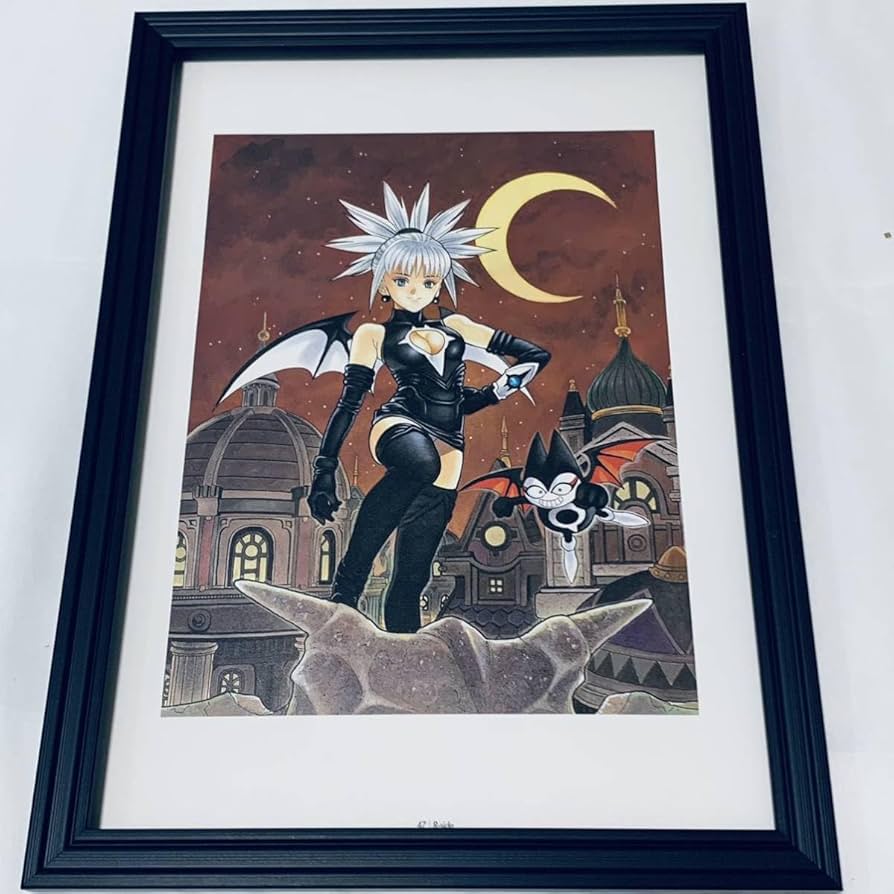 Amazon.co.jp: SHADOW LADY イラスト 額装品 A4サイズ 桂正和