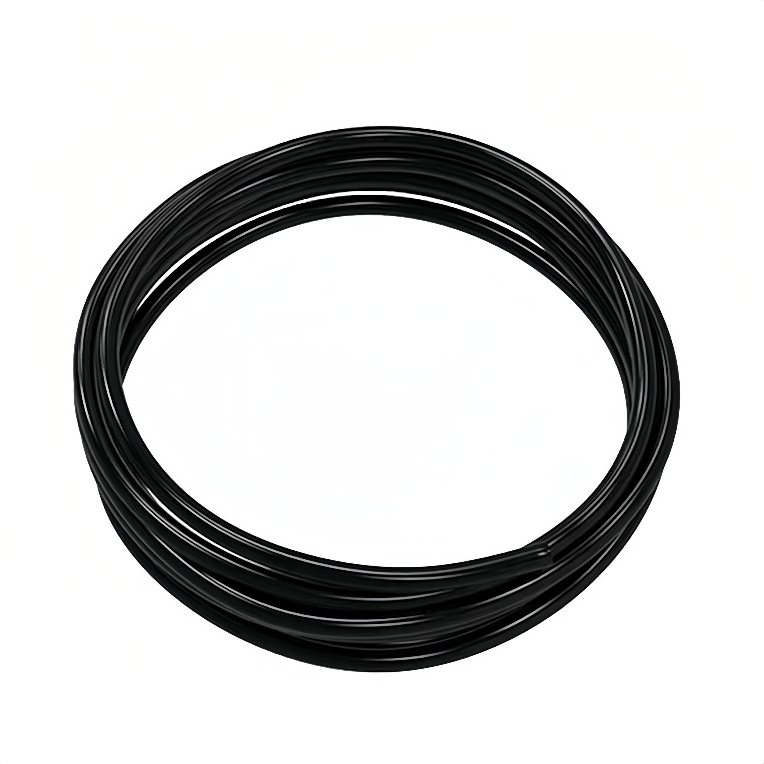 Manguera de componentes de aire de poliuretano de 10M/20M/50M/100M, 4mm, 6mm, 8mm, 10mm, 12mm, tubo neumático para compresor (8x5, negro, 50 metros)