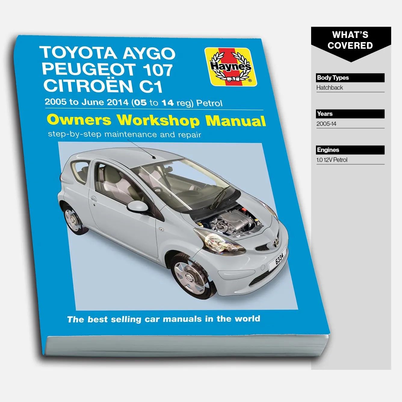 Toyota Aygo Peugeot 107 Citroen C1 Owners Workshop Manual. Haynes. *H