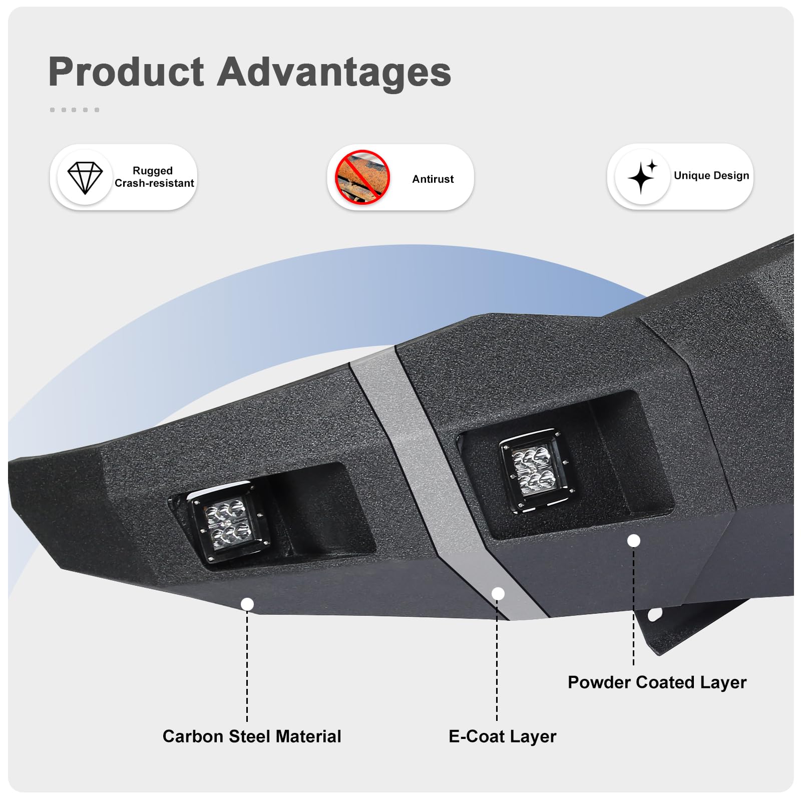 Off Road Front Bumper Fit for - Product View