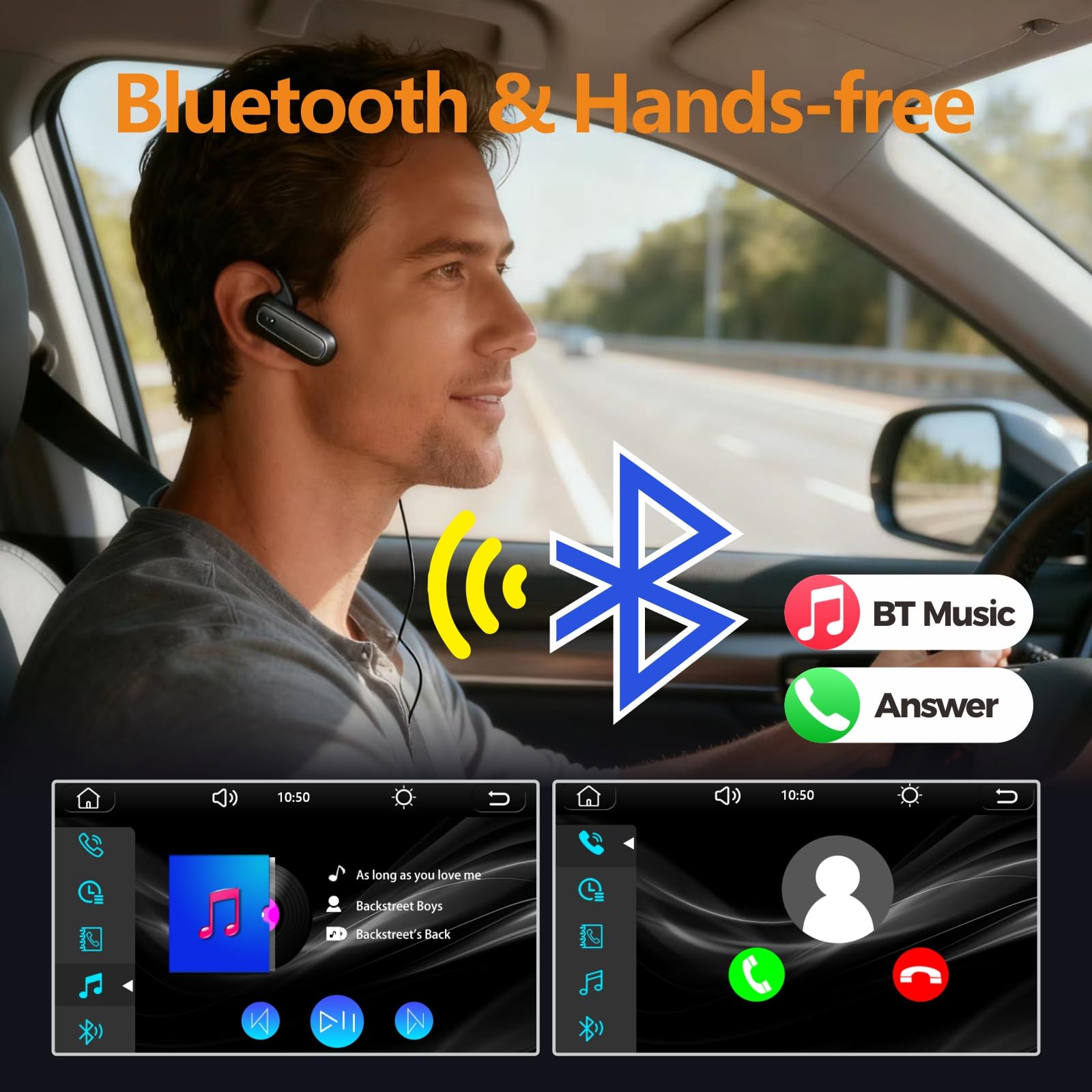 Autoradio per Fiat Punto(2010-2016) Linea(2012-2015) Stereo Wireless CarPlay/Android Auto Bluetooth RDS