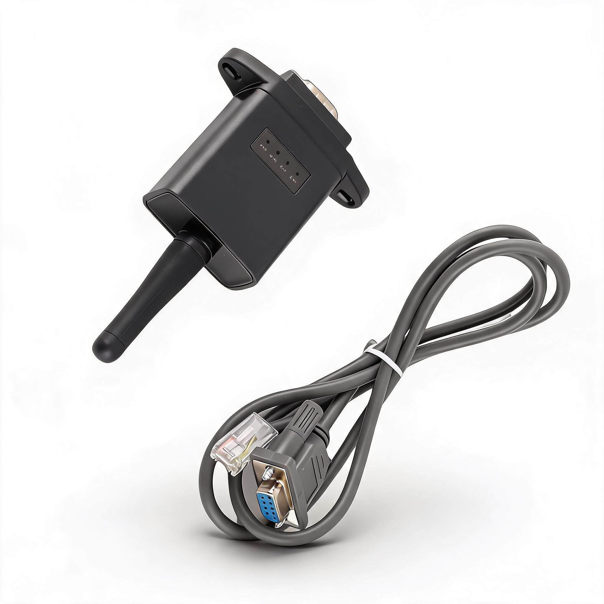 Modulo WiFi per Inverter Solari RS232 Accesso Tutto in per il Monitoraggio Remoto, Realizzato in Materiale ABS - Installazione Semplice, Ideale per gli Appassionati di Energia Solare