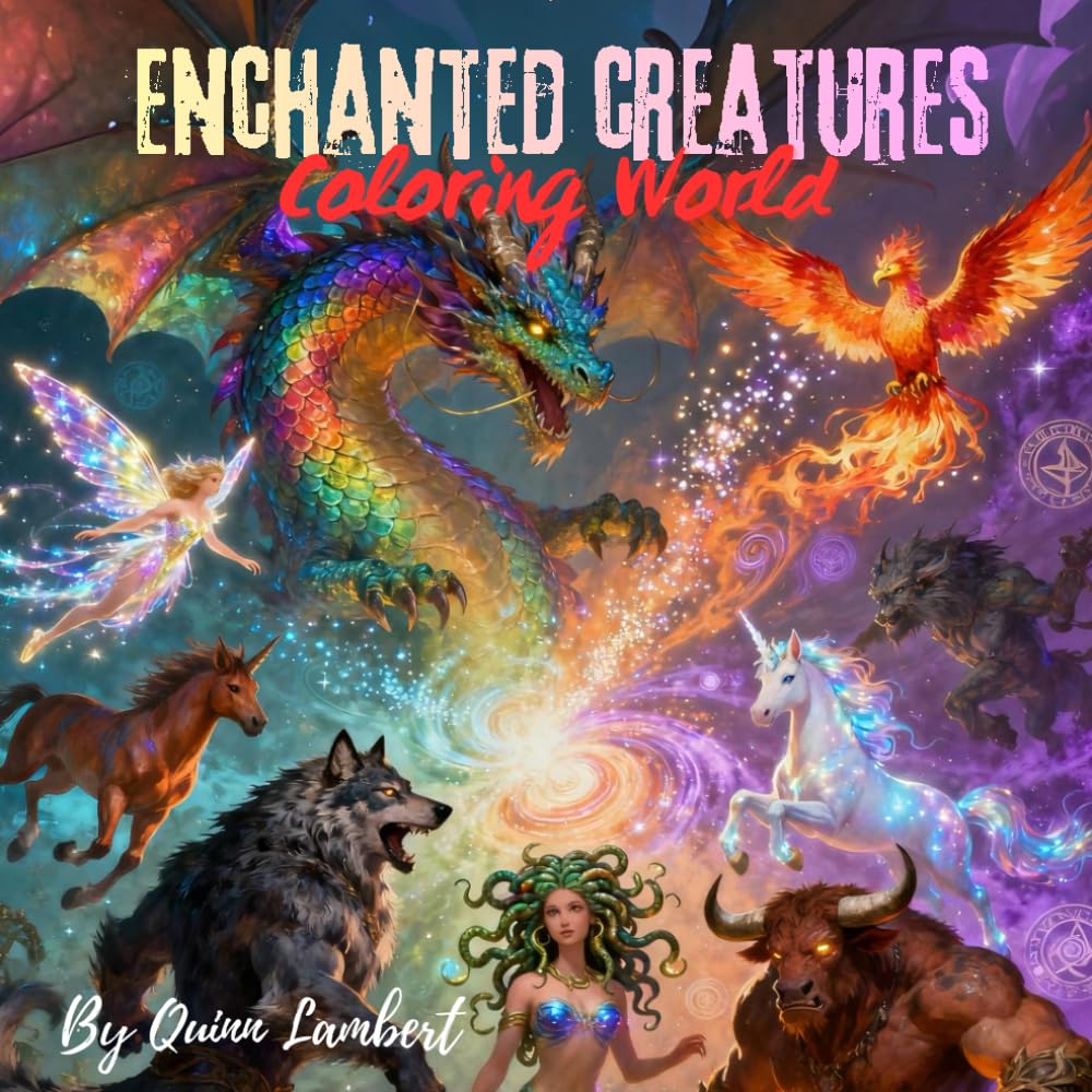 Enchanted Creatures Coloring World