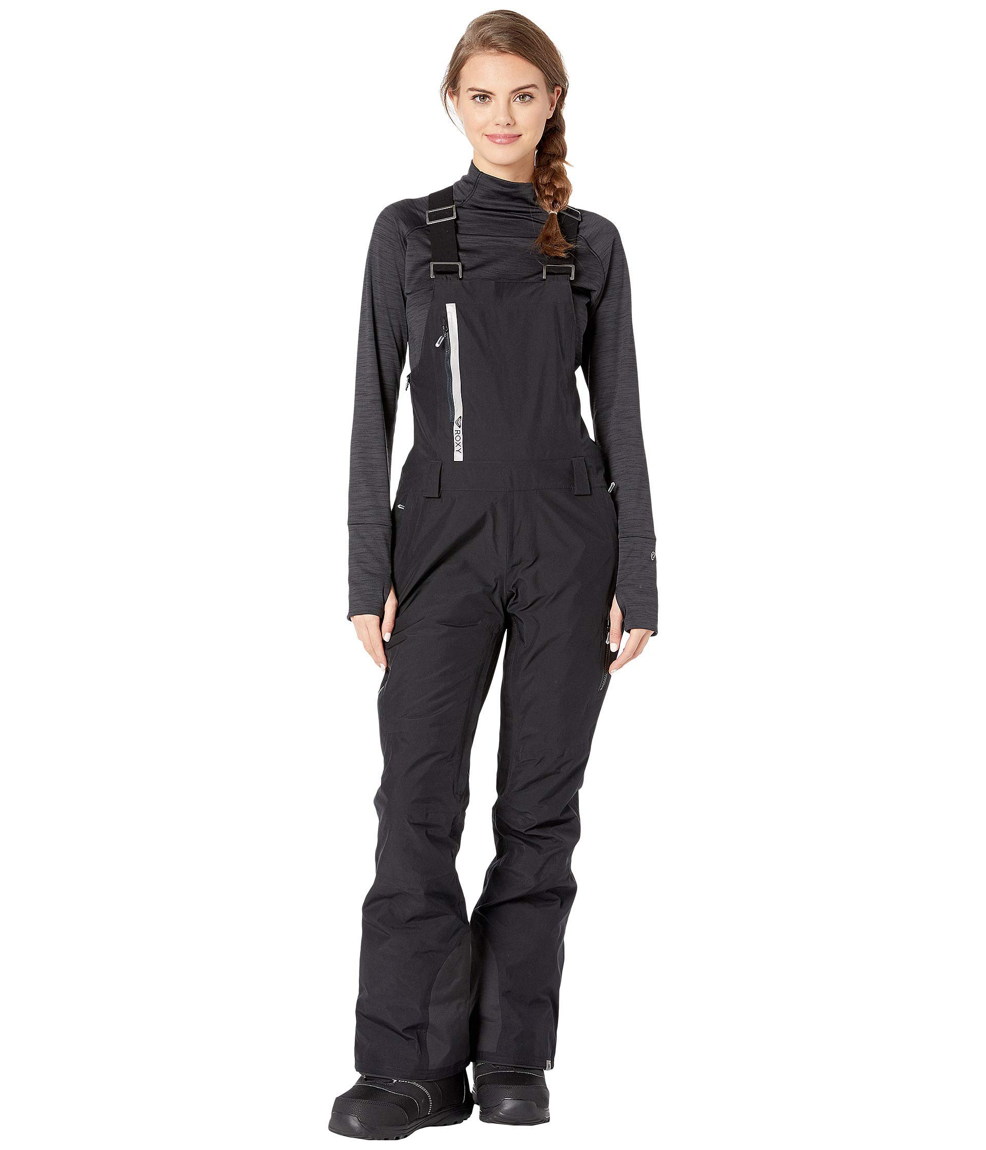 Roxy Gore-TEX 2L Rushmore Snow Pants True Black LG (US 11) 32.5