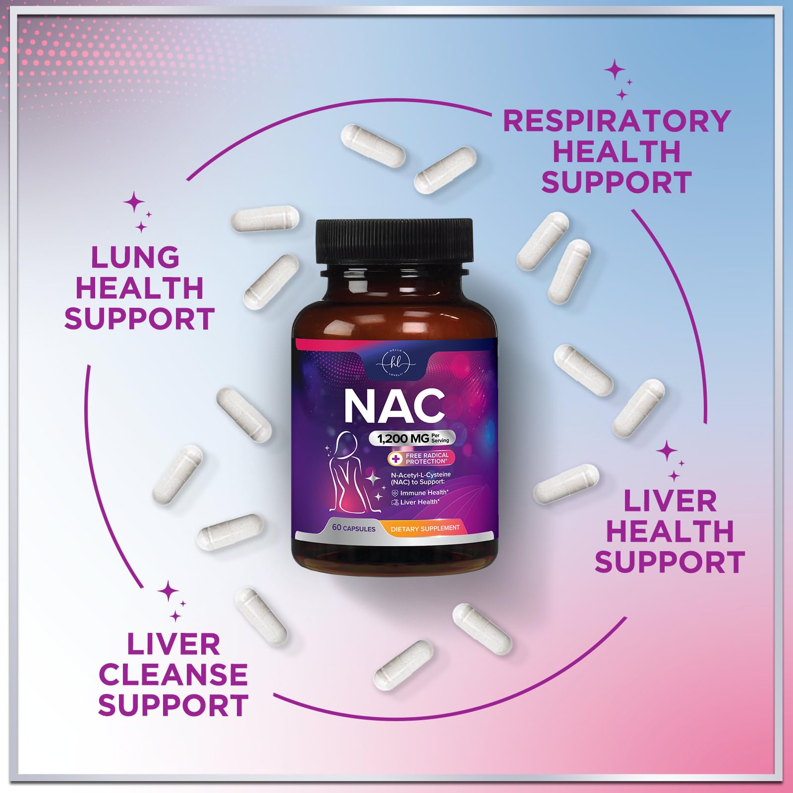 nac supplement vs acetyl l carnitine Alpha Lipoic Acid 600mg N-Acetyl Cysteine 600mg L- 500mg Benfotiamine 300mg - Nerve Support for Women and Men with Vitamin B1 B6 & B12 Transports Fatty Acids* Boosts Cellular Energy* Acetyl The effects of N-acetyl-cysteine and