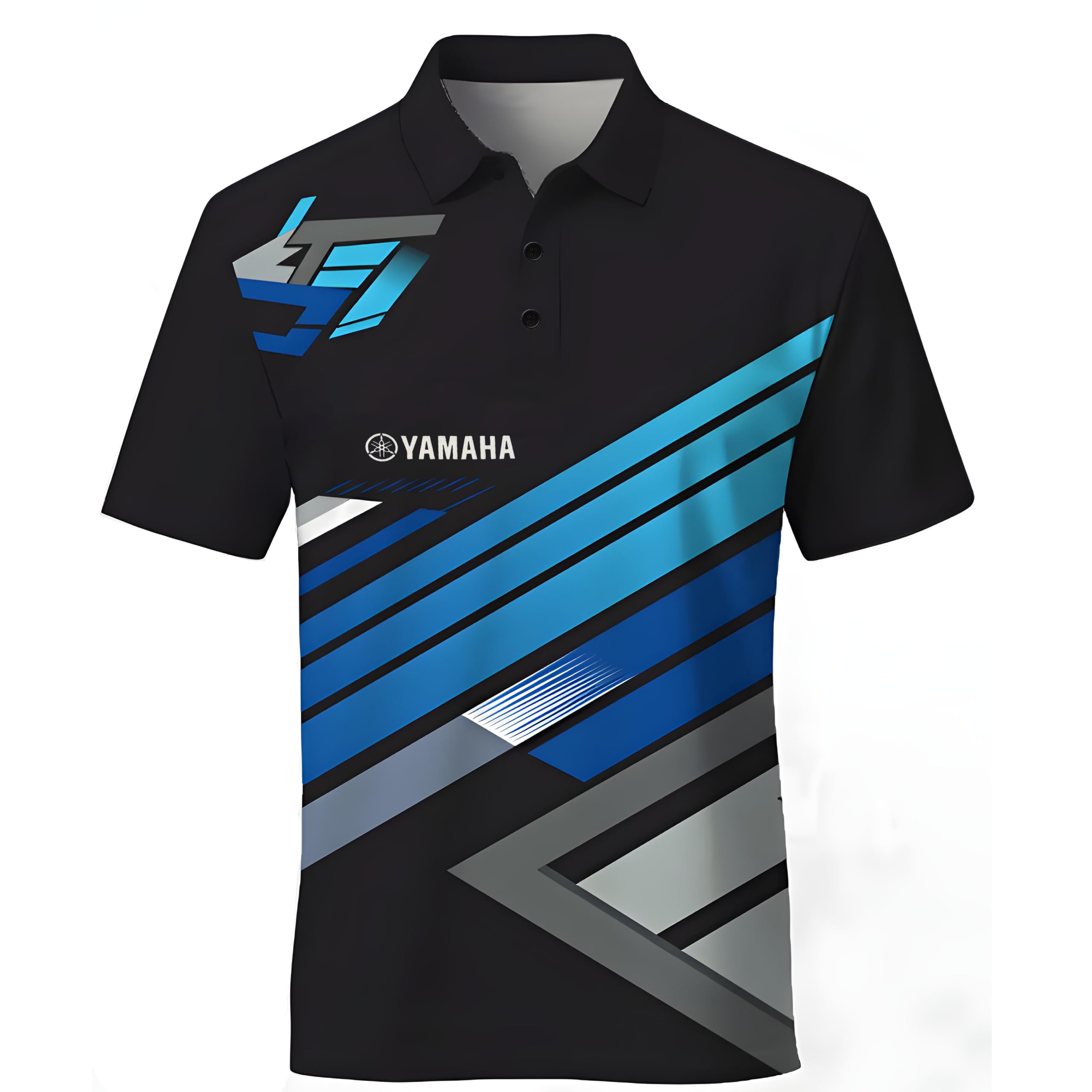 Unisex's Regular Fit Polo Shirt (Y6APTSAB3X23_Black-image-0